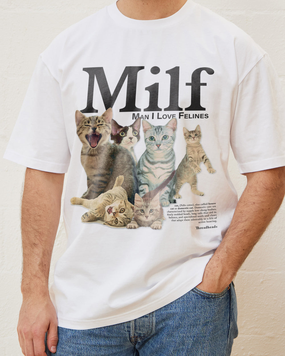 Man I Love Felines T-Shirt