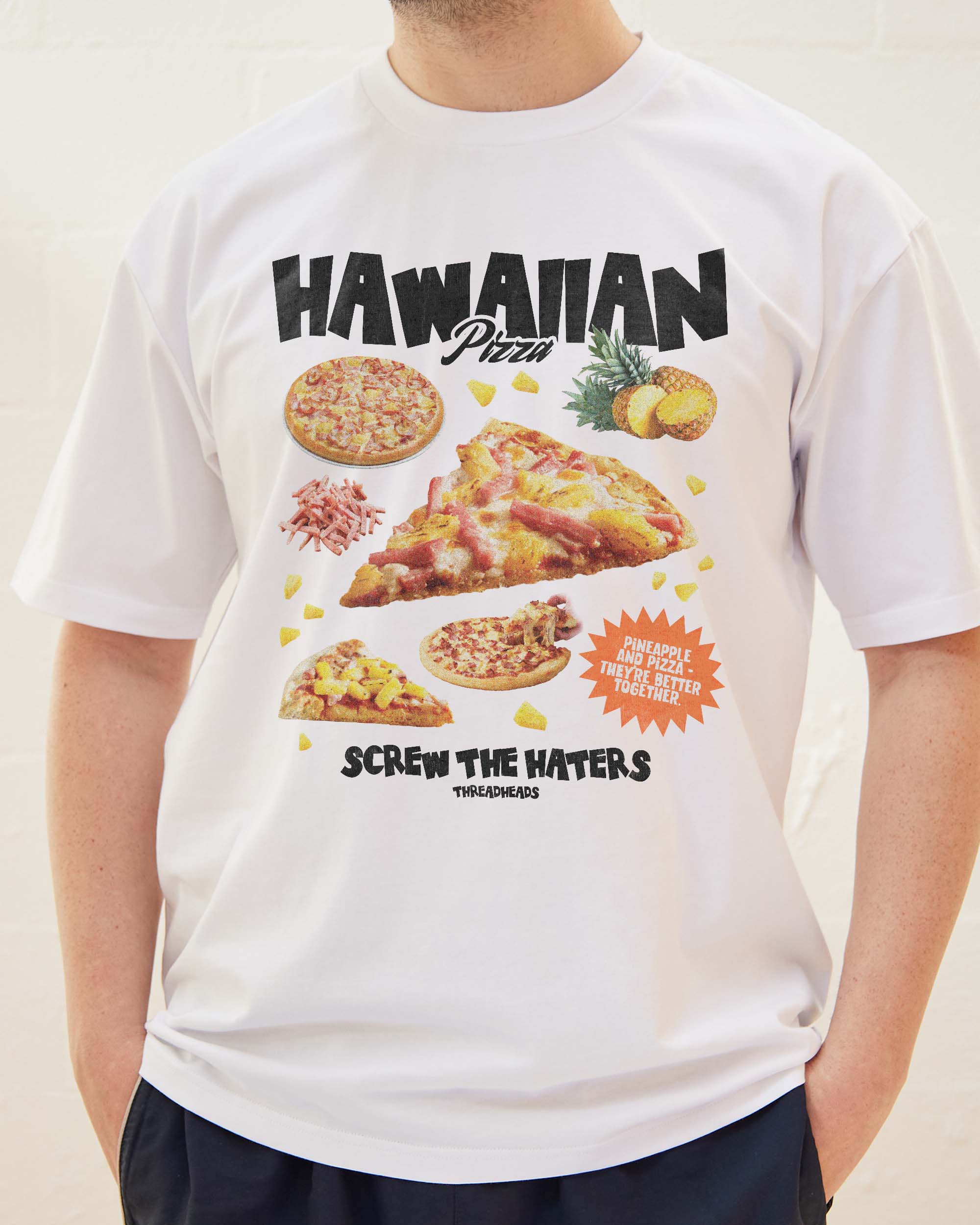 Hawaiian Pizza Bootleg T-Shirt