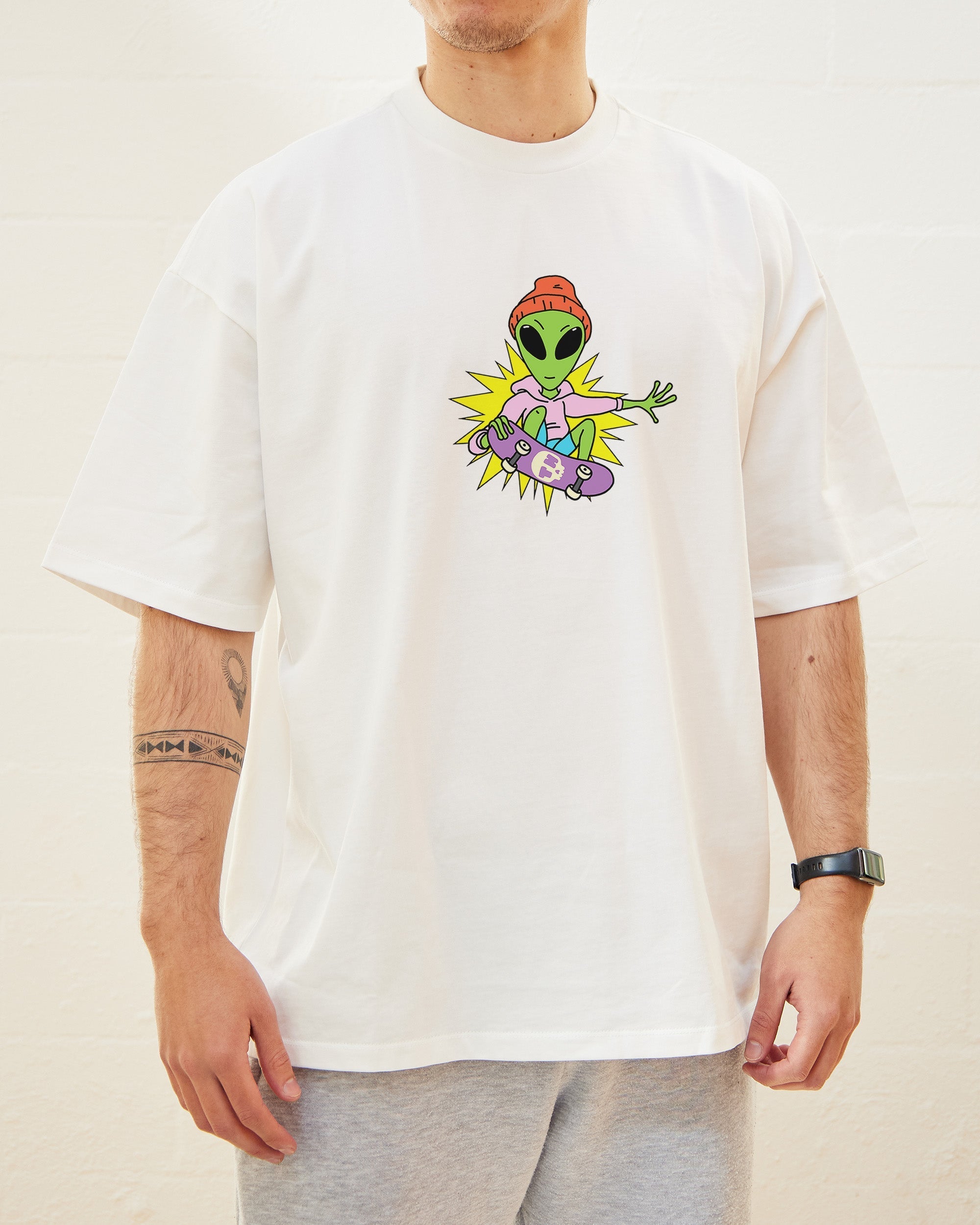 Alien Skate Oversized Tee