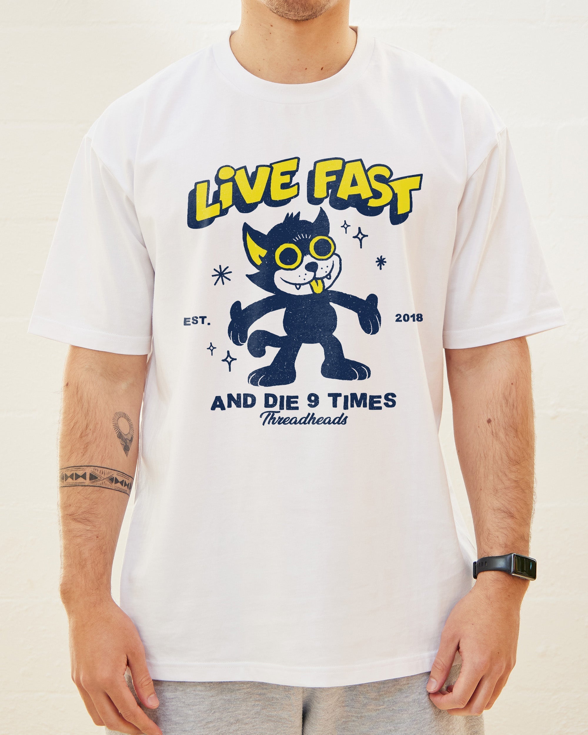 Live Fast and Die Nine Times T-Shirt