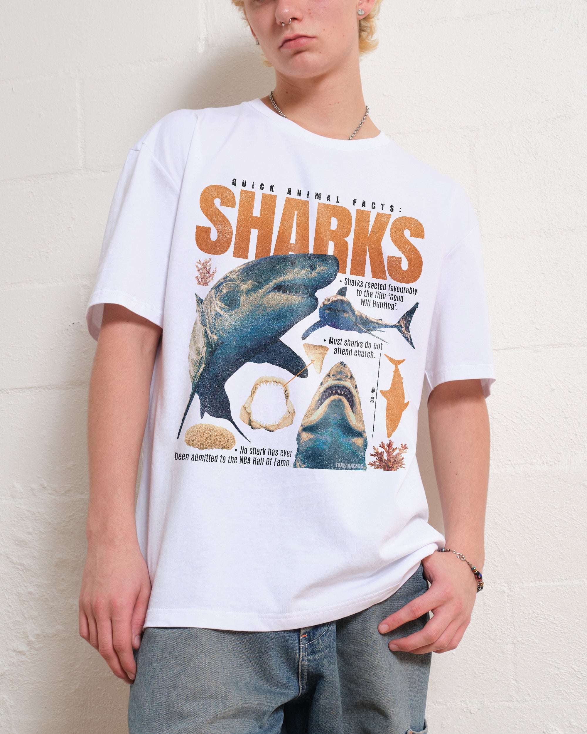 Quick Animal Facts - Sharks T-Shirt