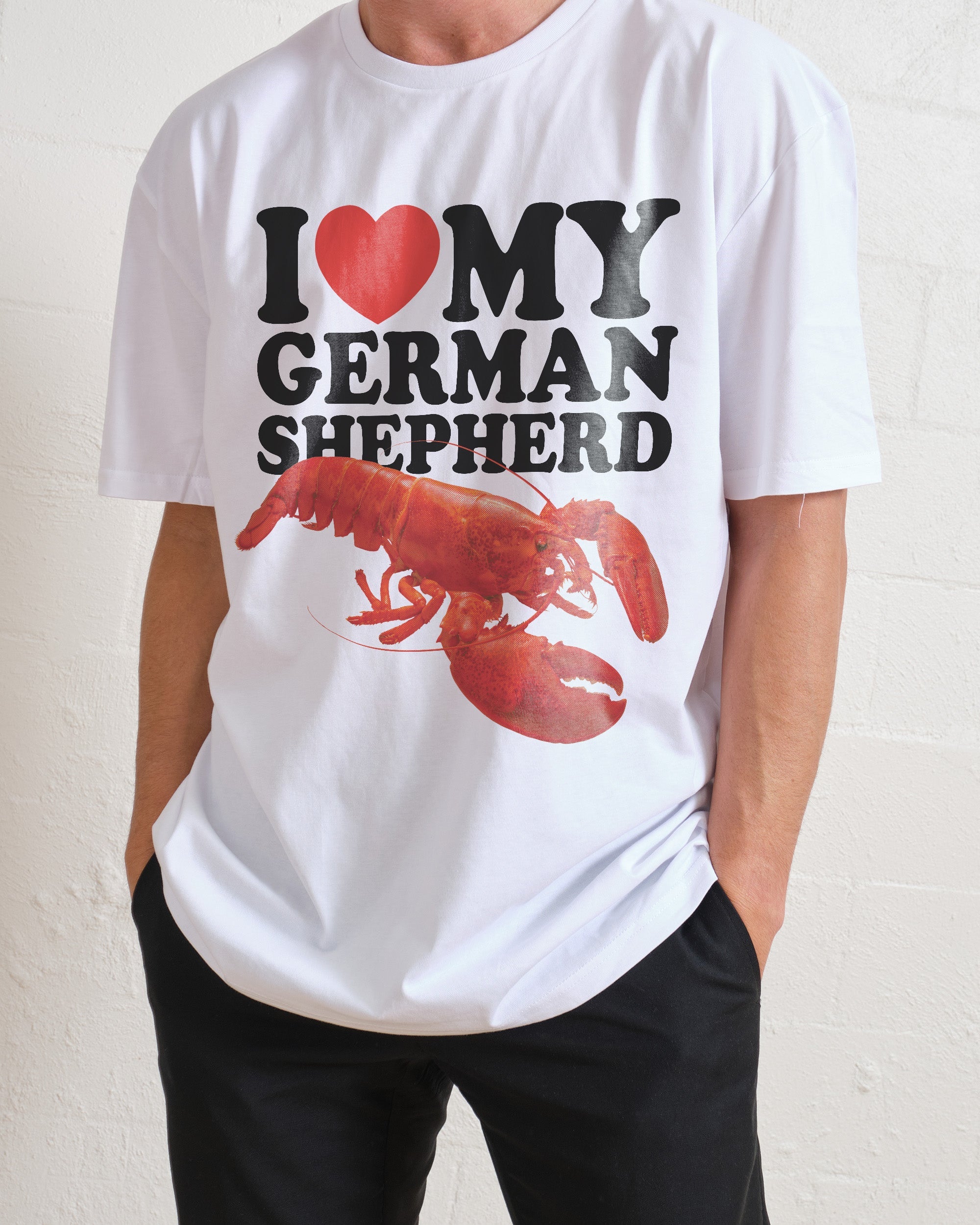 I Love My German Shepherd T-Shirt