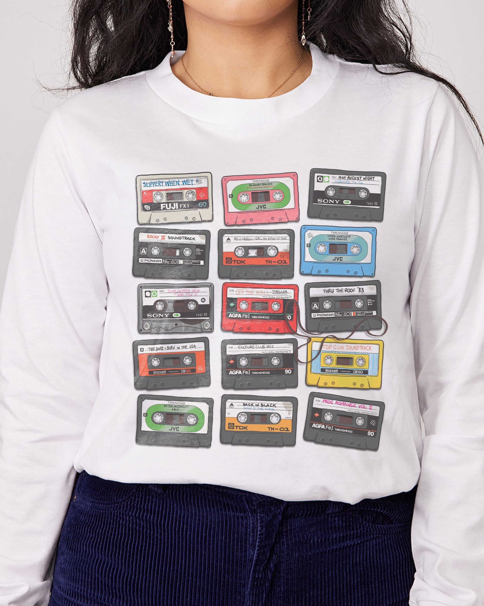 Cassette Tapes Long Sleeve