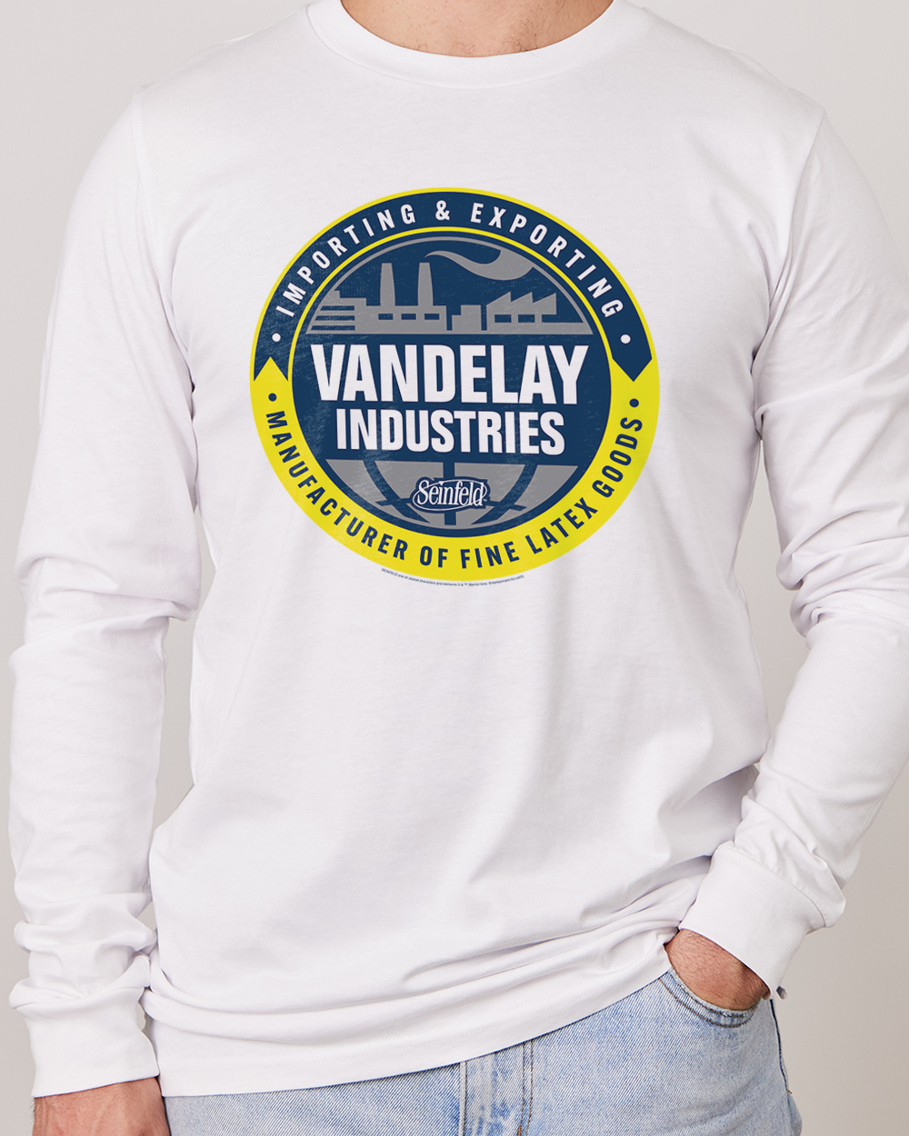 Vandelay Industries Logo Long Sleeve