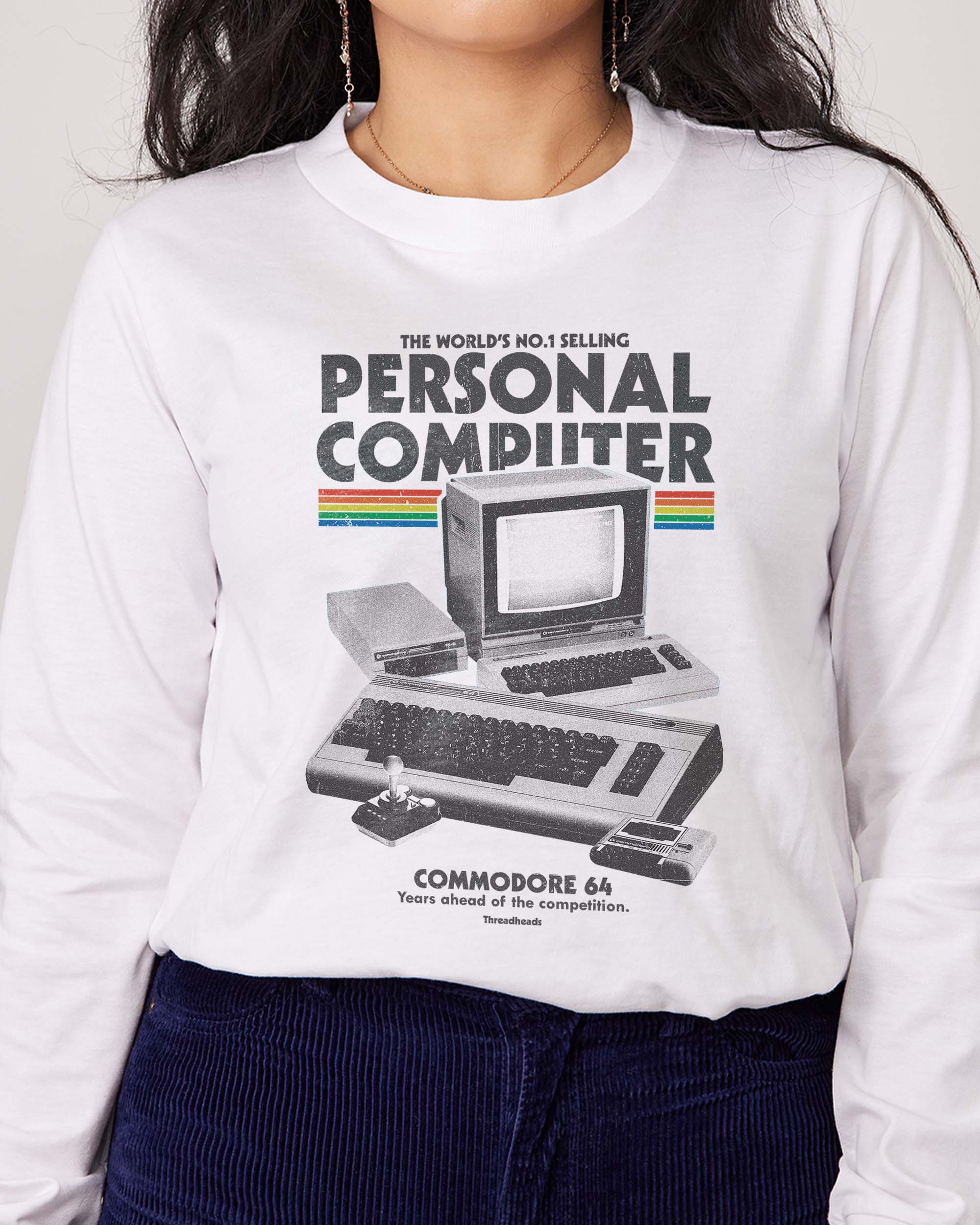 Retro Commodore 64 Long Sleeve