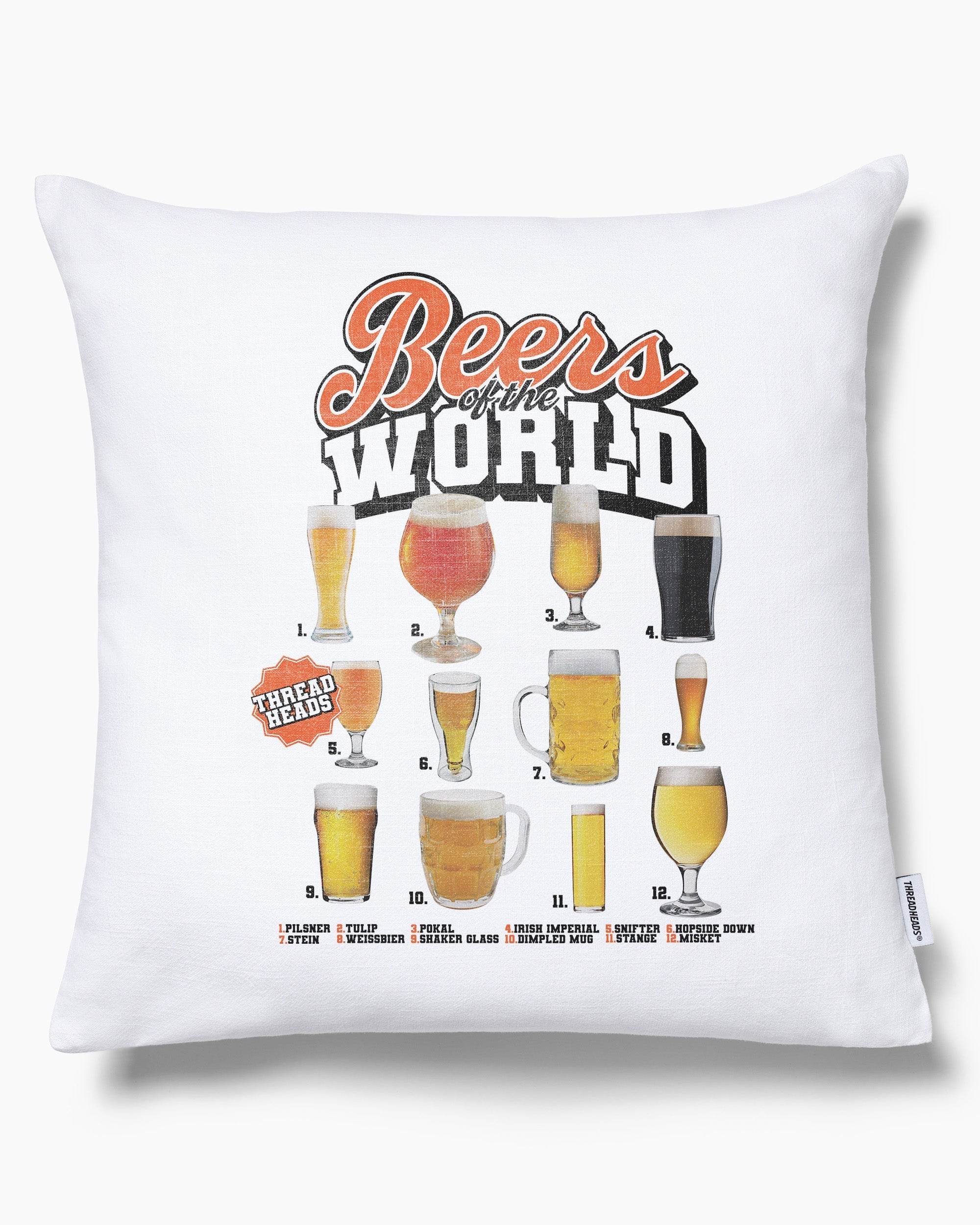 Beers of the World Cushion