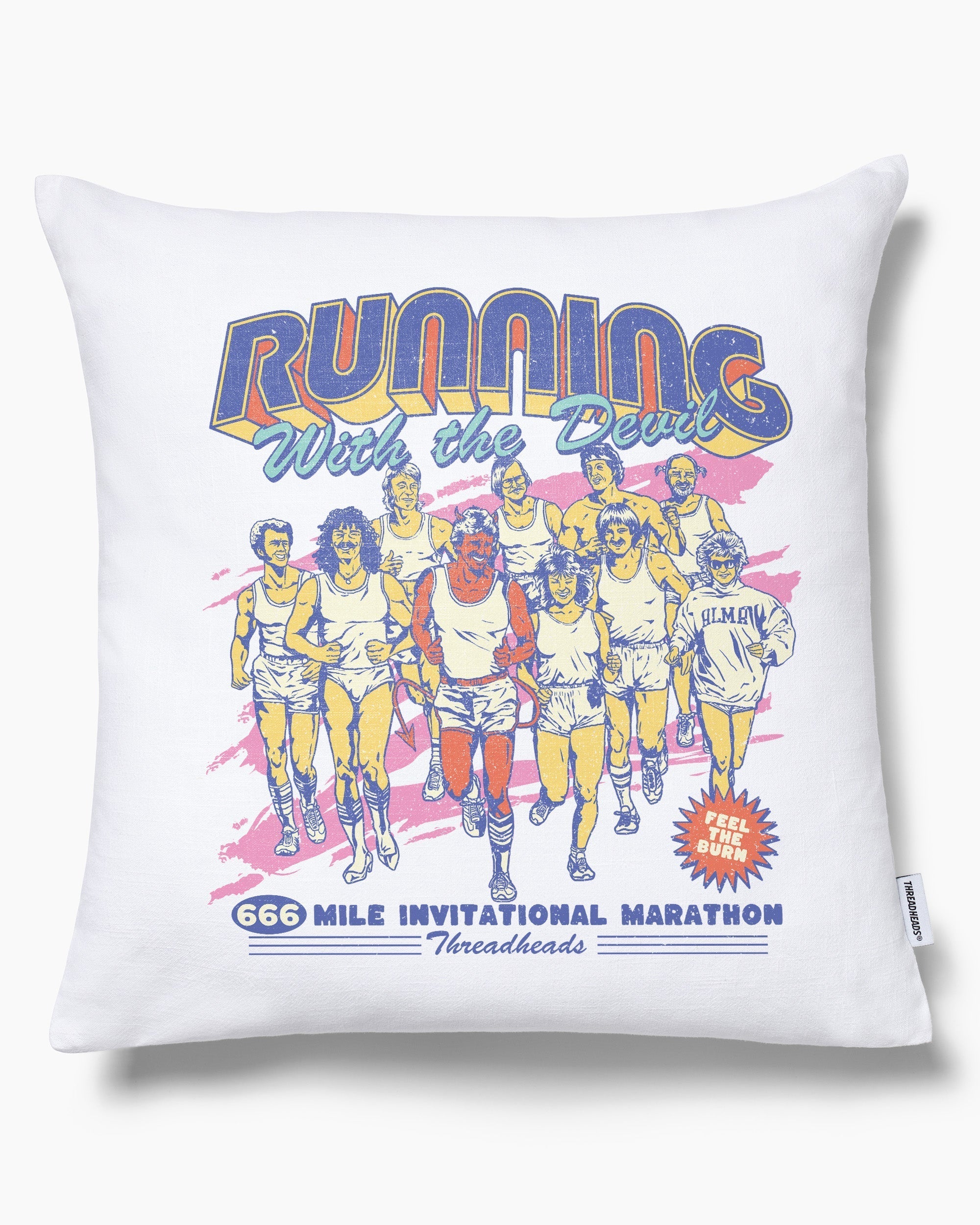 Running with the Devil Cushion