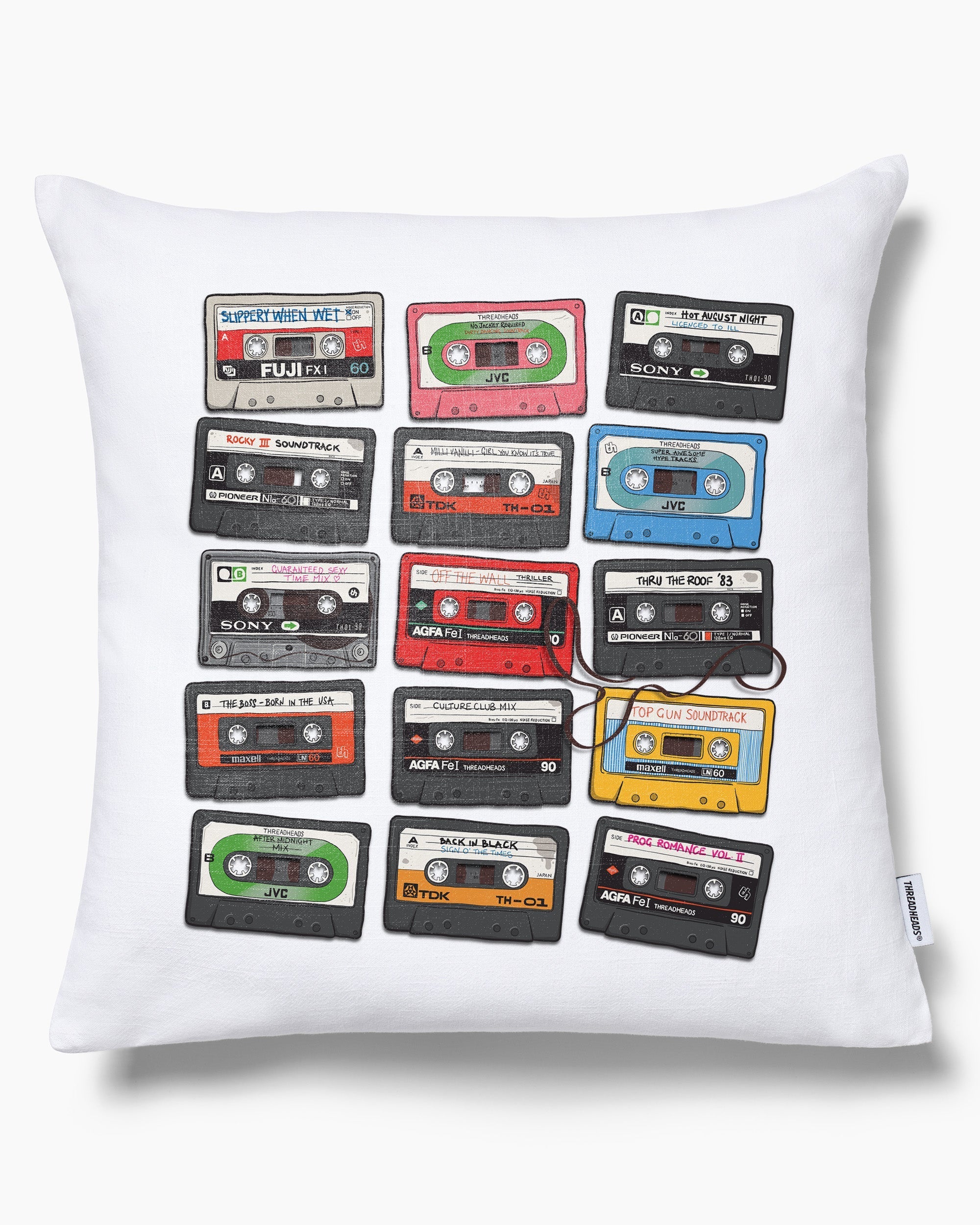 Cassette Tapes Cushion