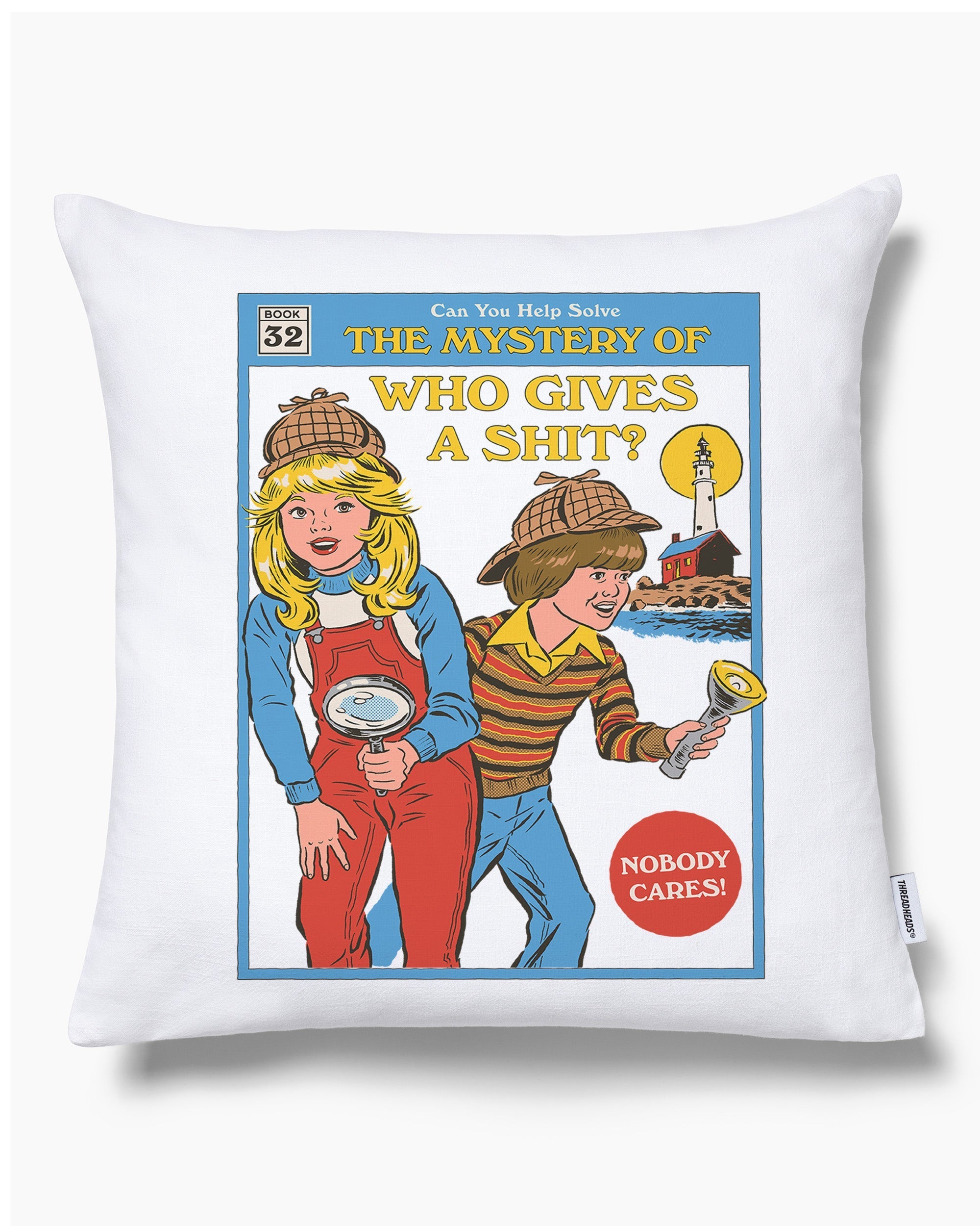 The Mystery of Who Gives a Sh-t Cushion