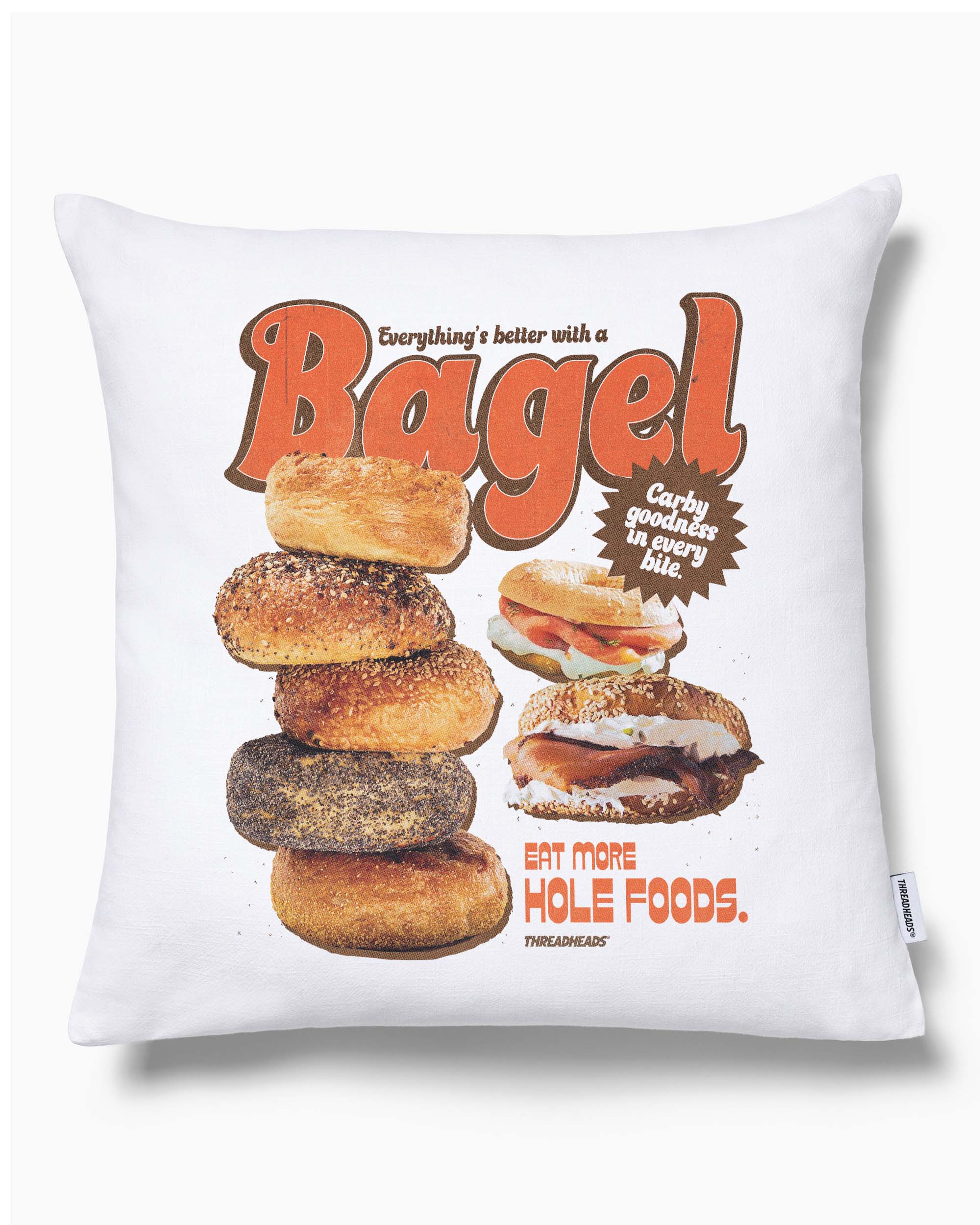 Everything's Better with a Bagel Cushion