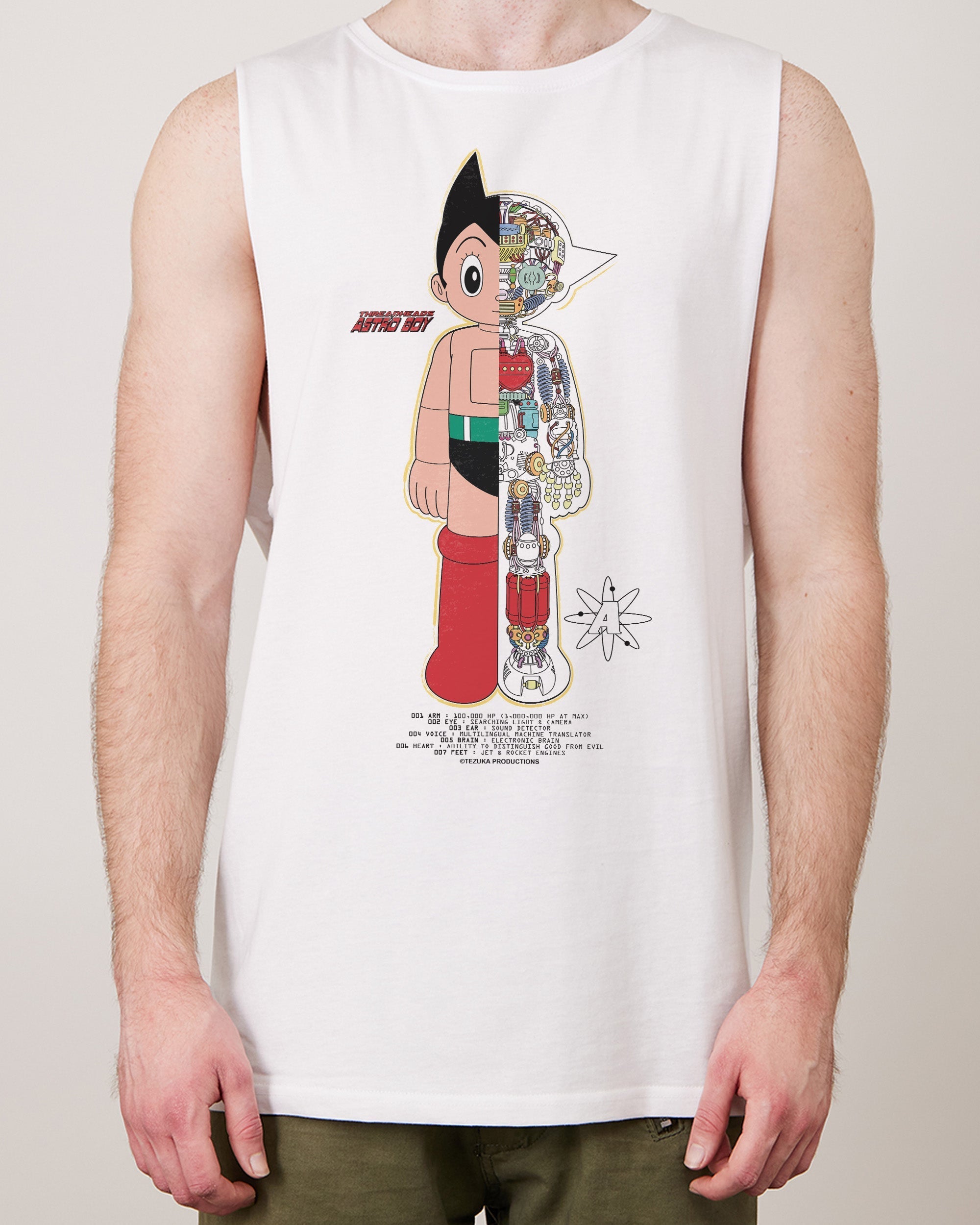 Astro Boy Half Robot Tank