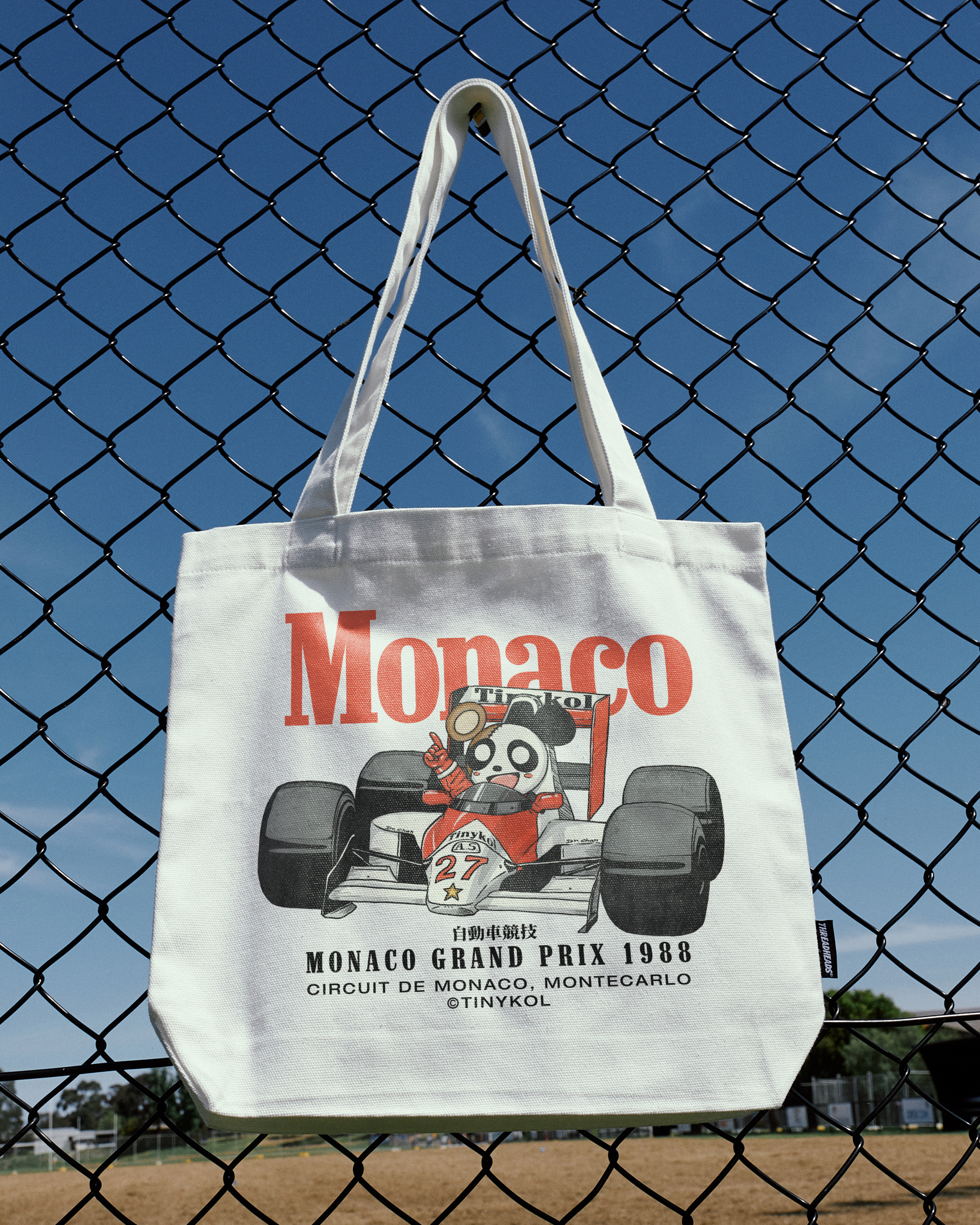 Monaco Racing Tote Bag