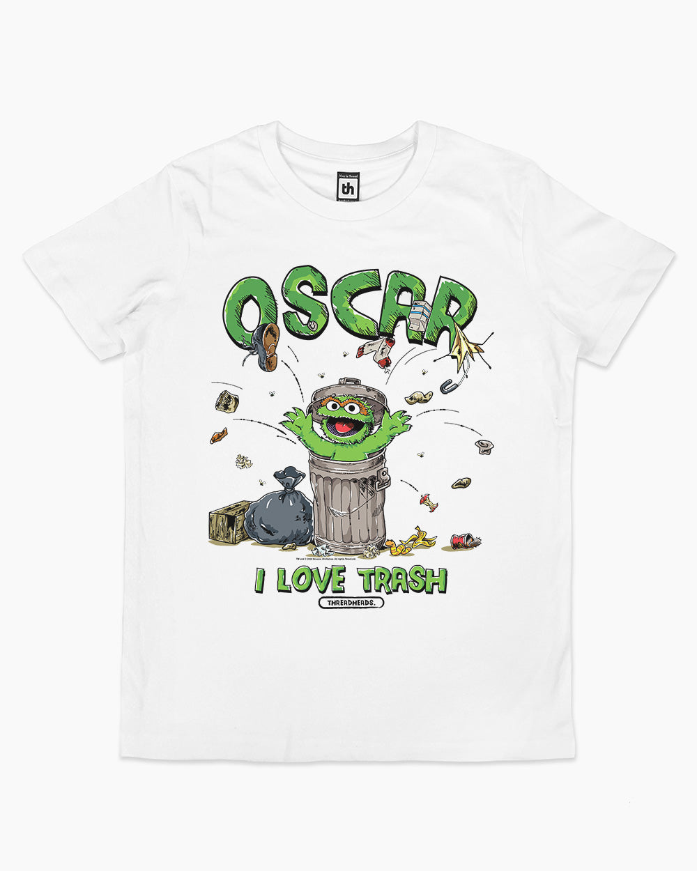 Oscar I Love Trash Kids T-Shirt