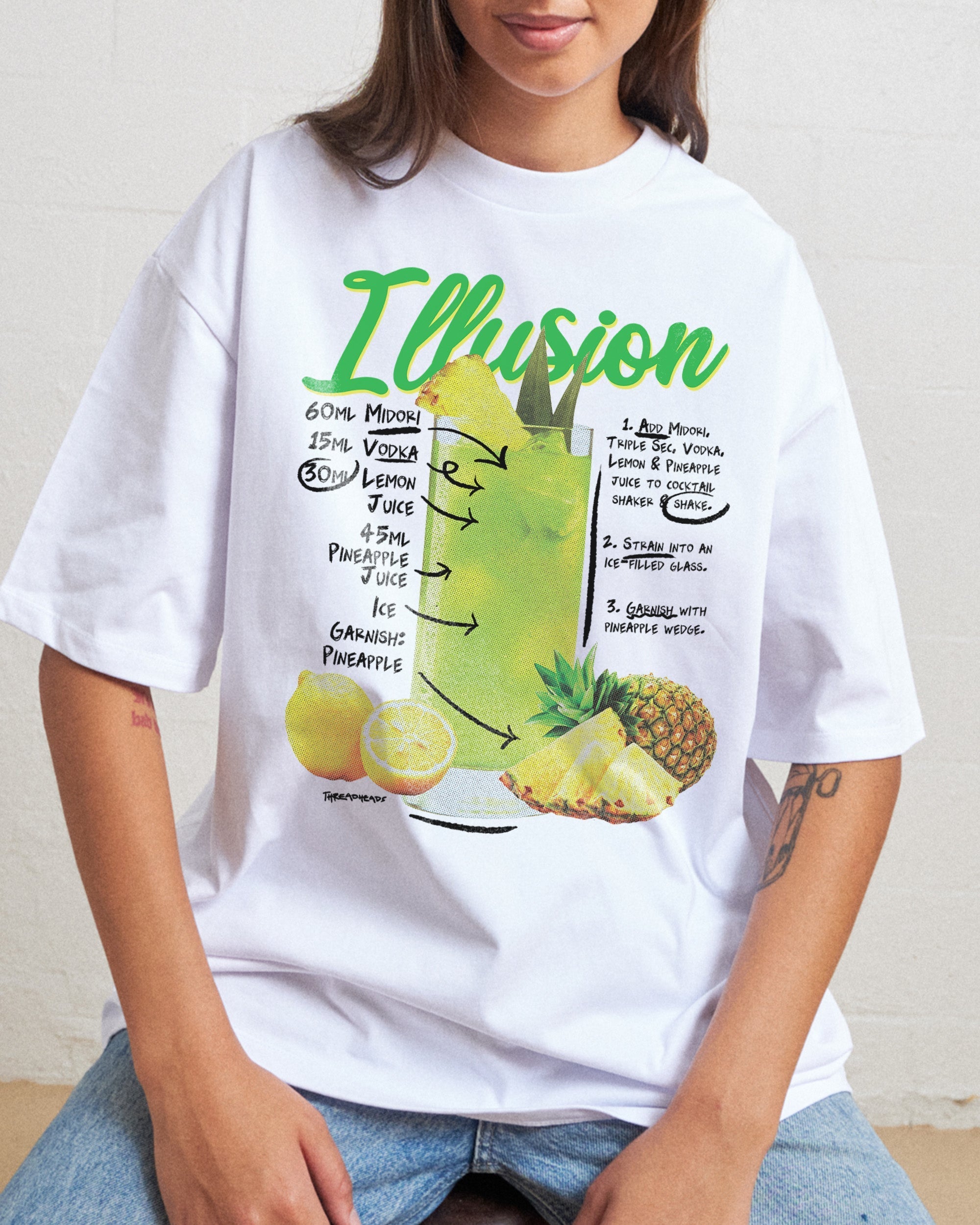 Illusion Oversized Tee