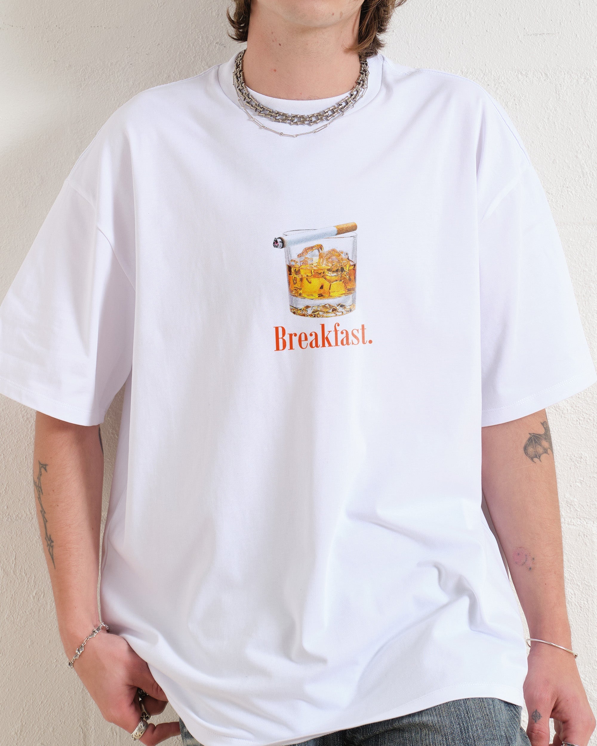 Breakfast Oversized Tee