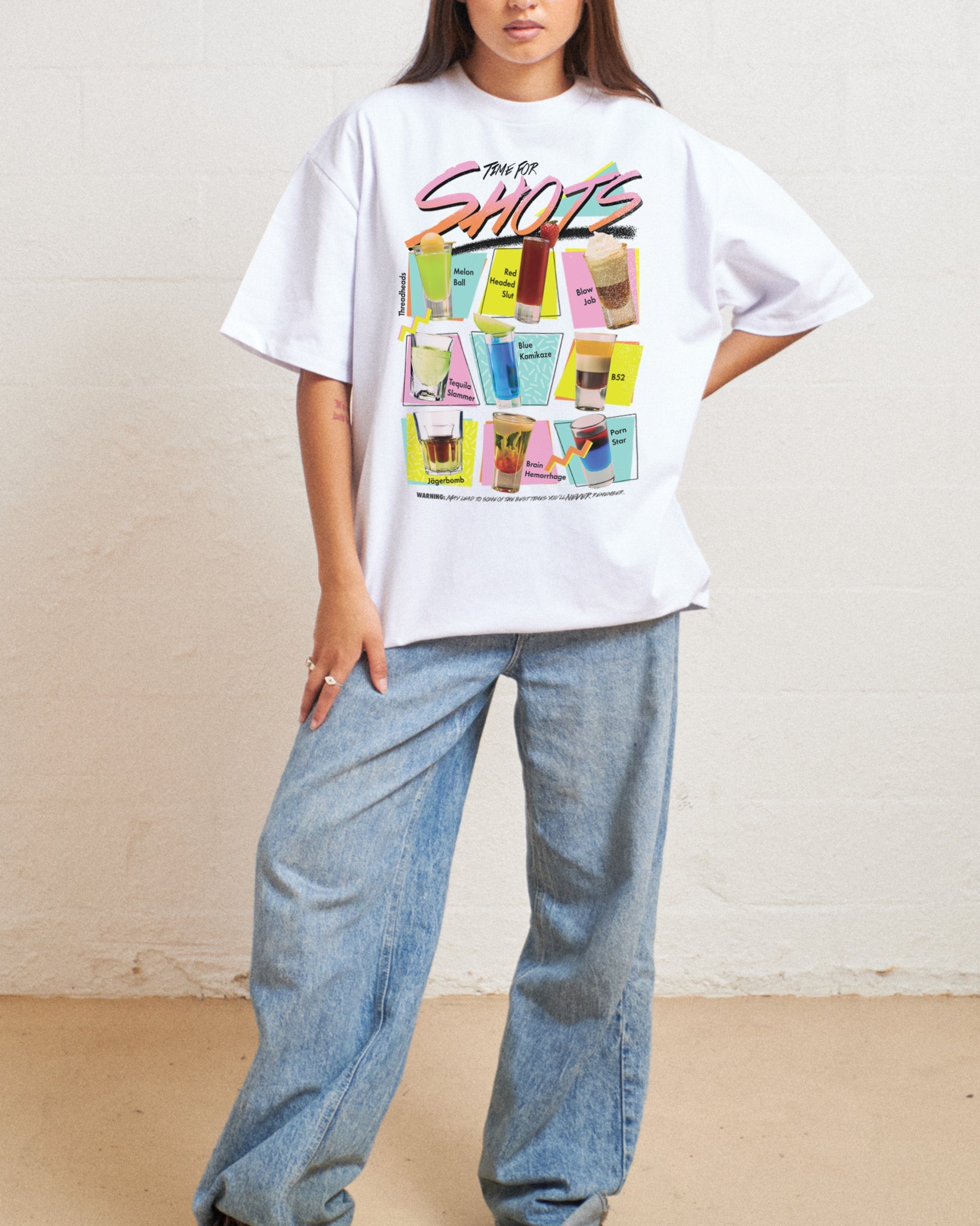 Shots Oversized Tee