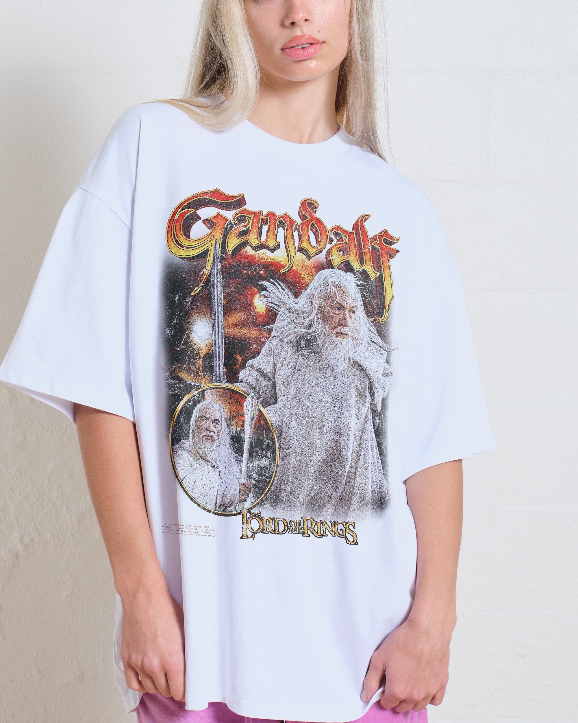 Gandalf the White Oversized Tee