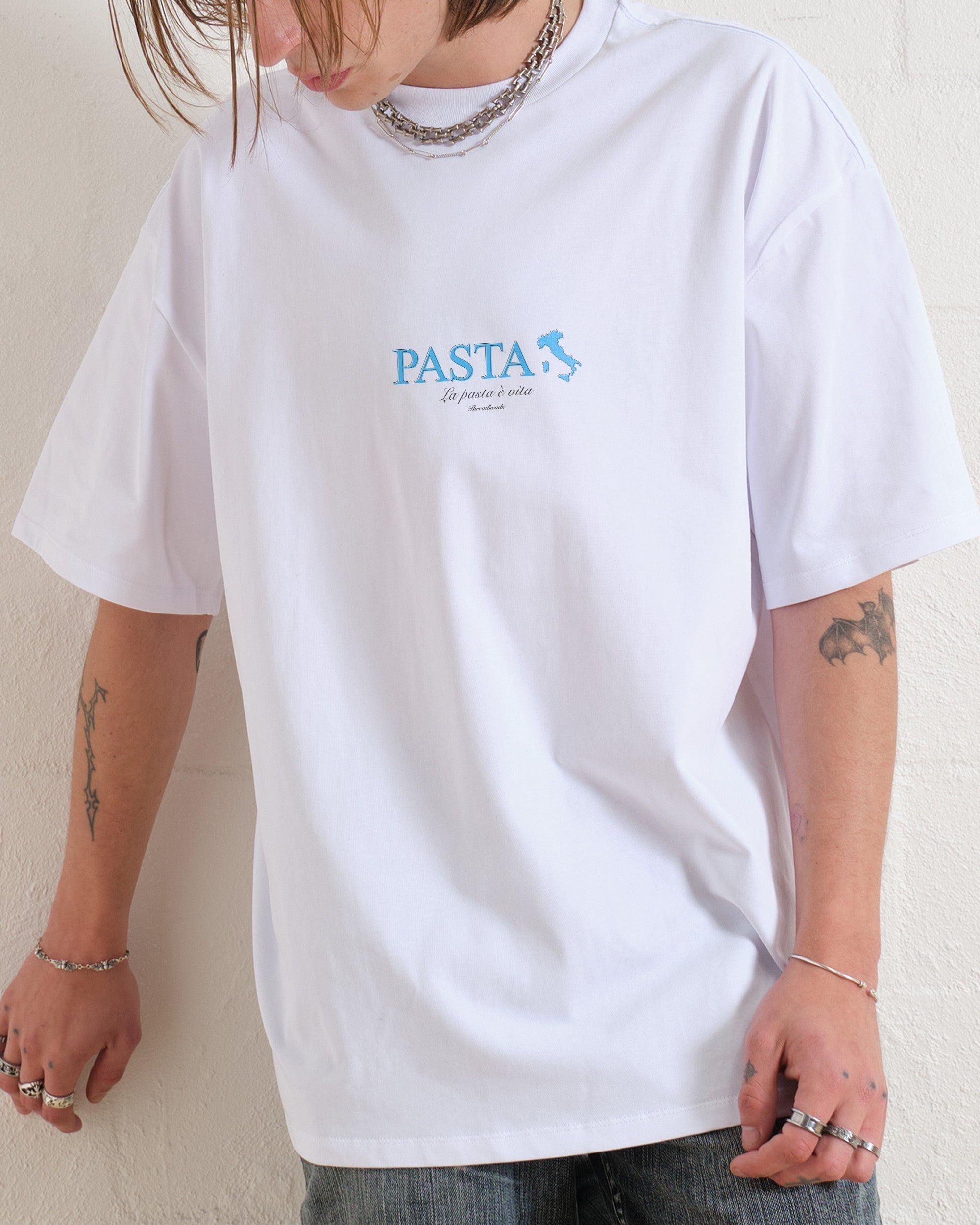 Pasta Is Life Oversized Tee