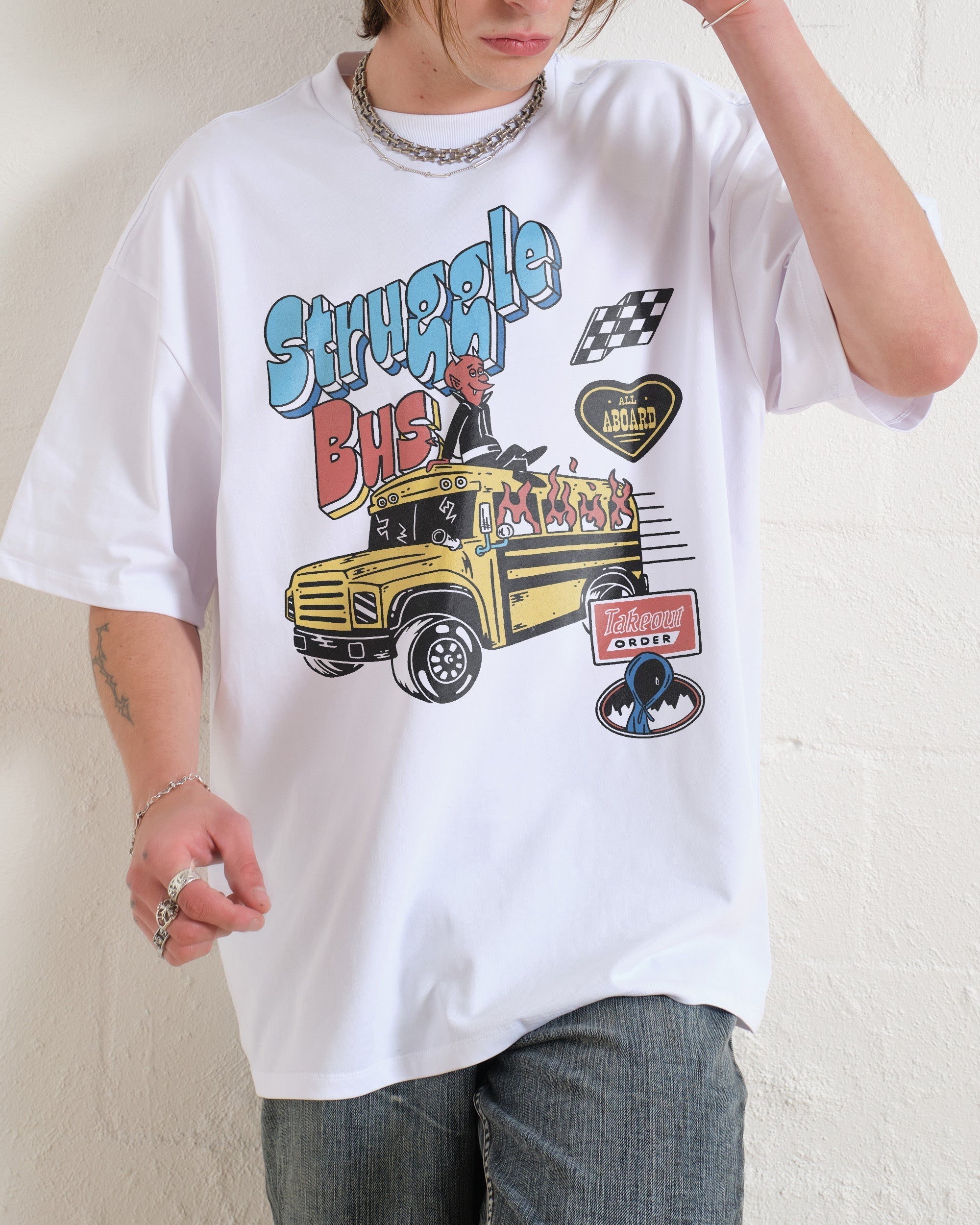 Struggle Bus Oversized Tee