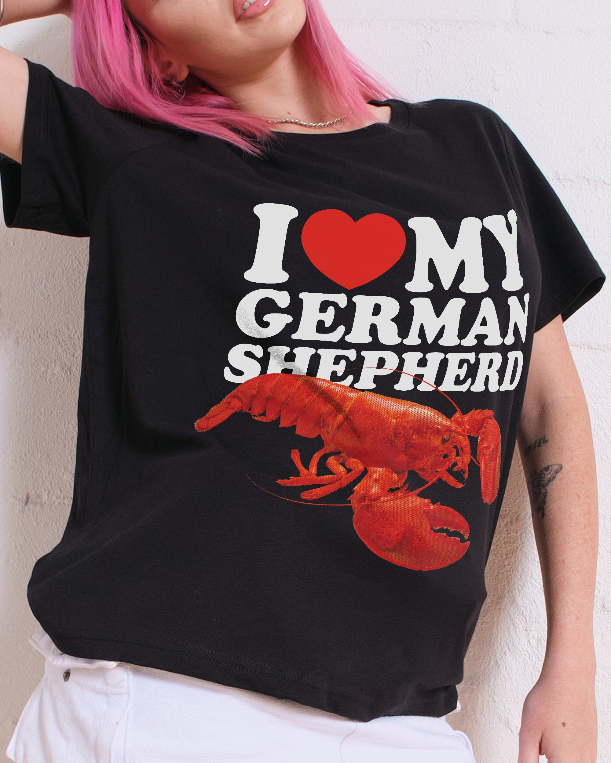 I Love My German Shepherd T-Shirt