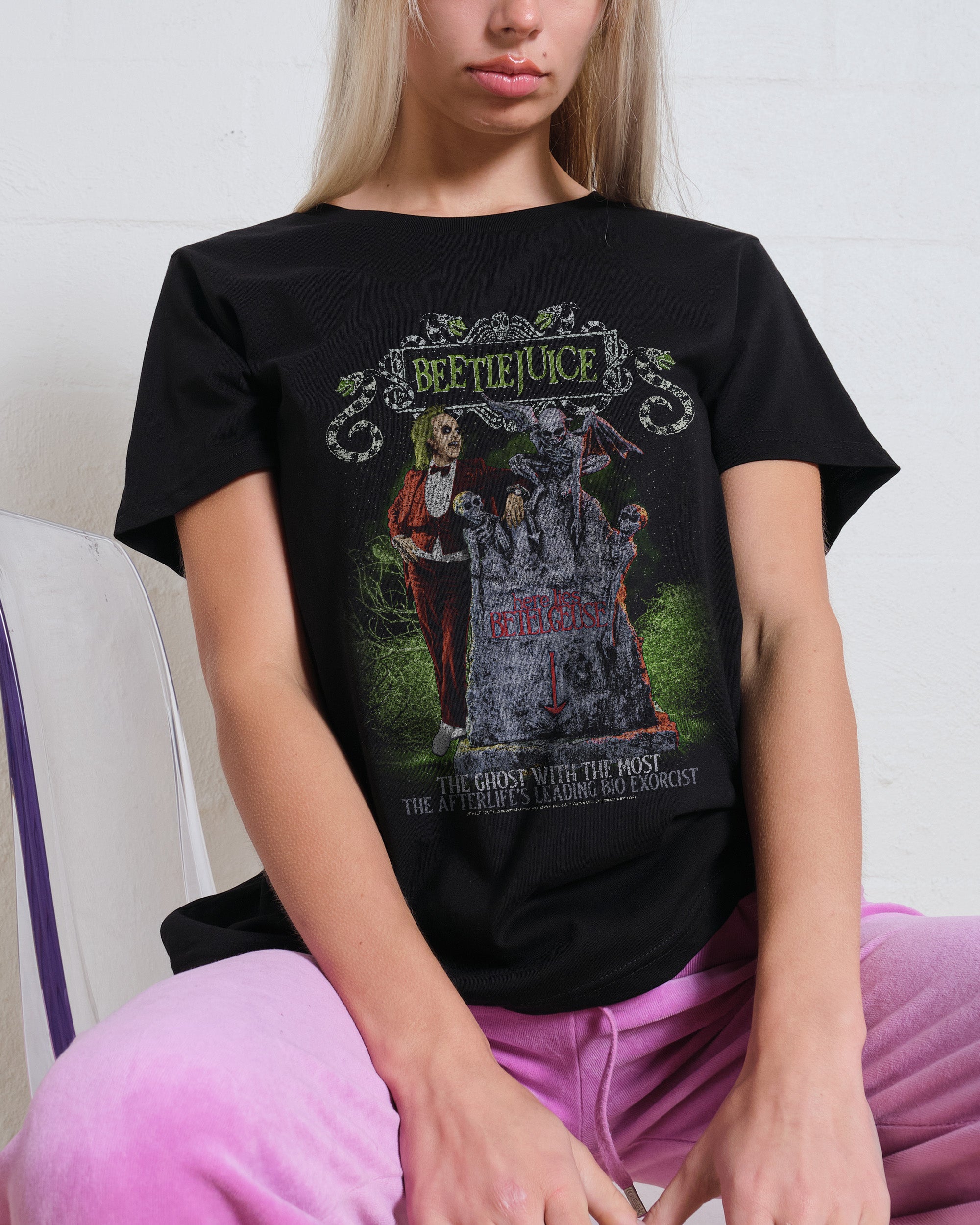 Beetlejuice Lies Here T-Shirt