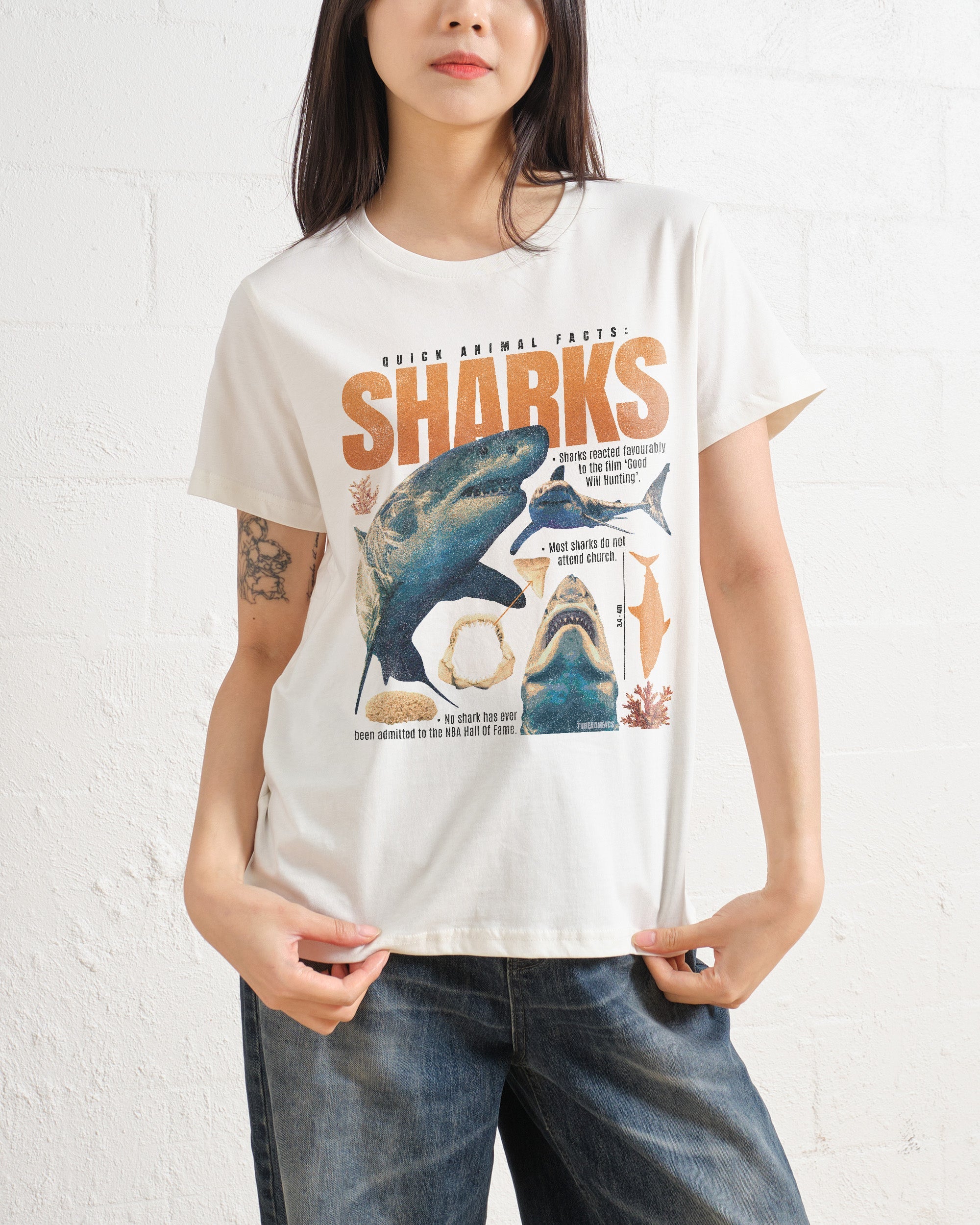 Quick Animal Facts - Sharks T-Shirt