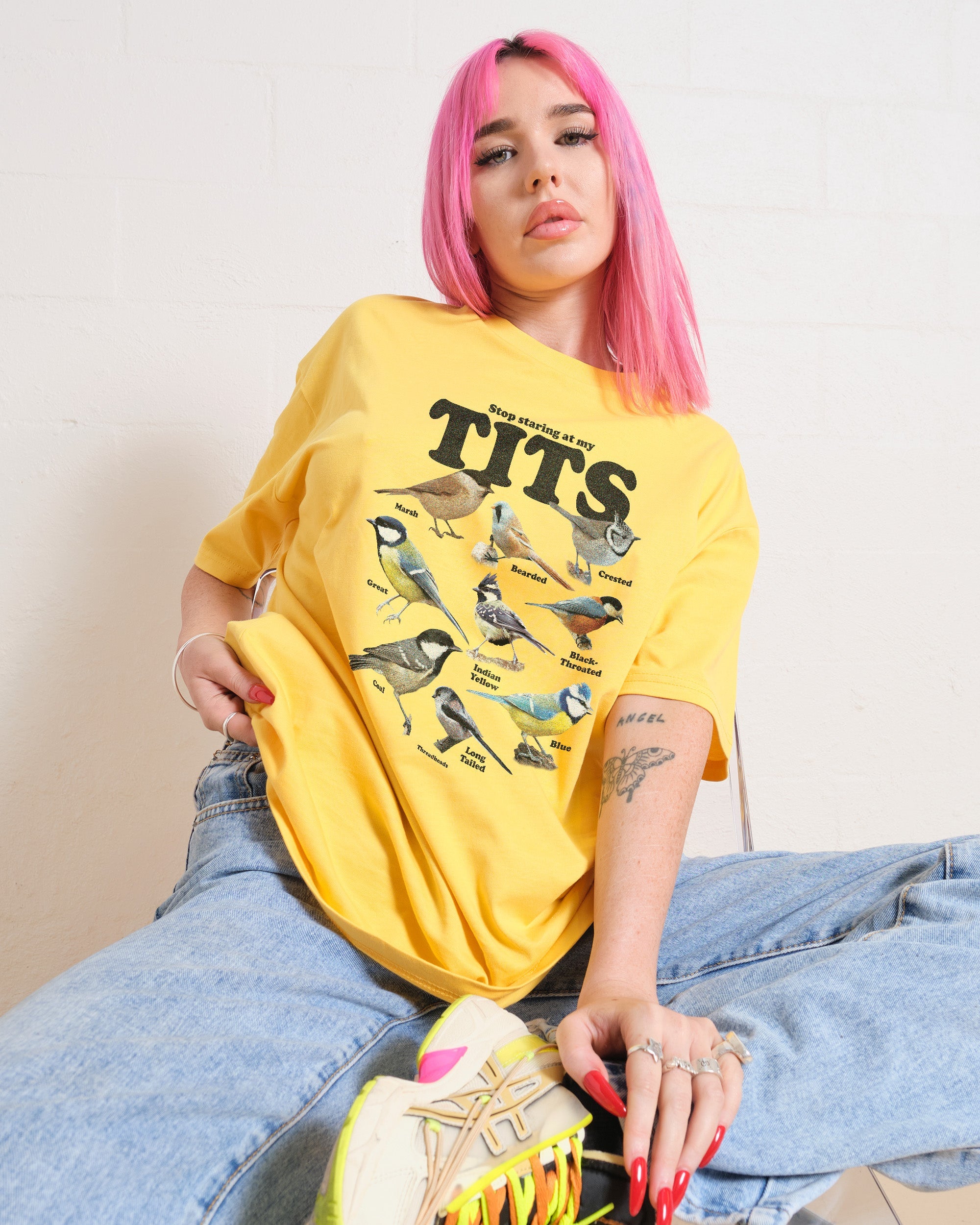 Stop Staring At My Tits T-Shirt