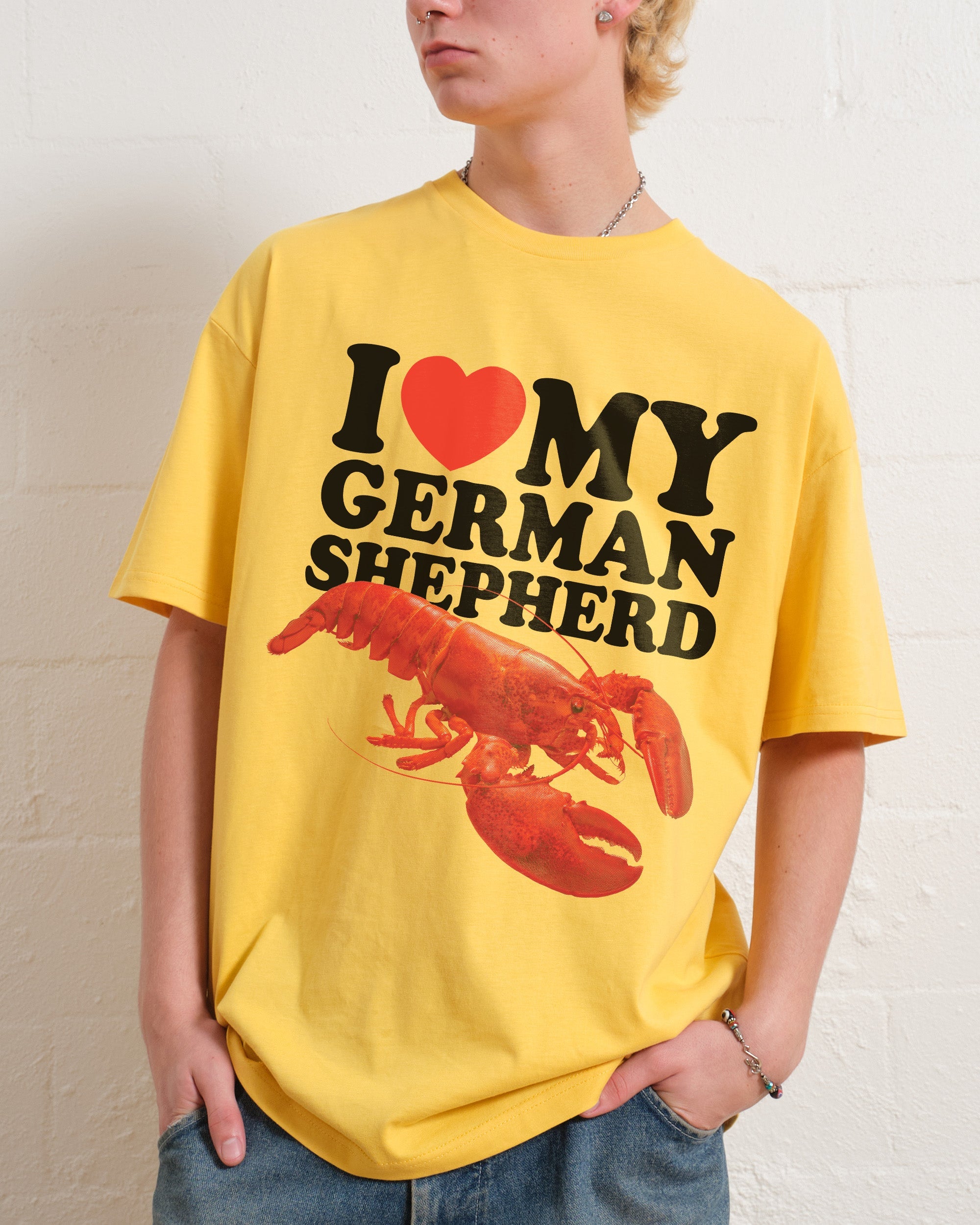 I Love My German Shepherd T-Shirt