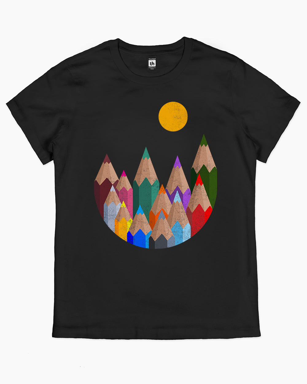 12 Colour Mountains T-Shirt