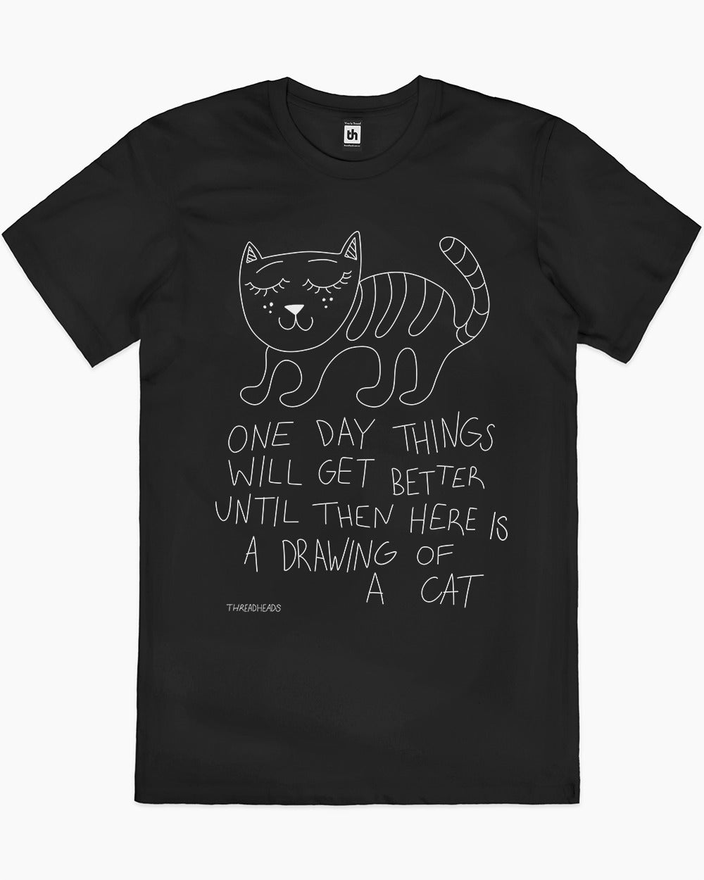 Drawing Of A Cat T-Shirt