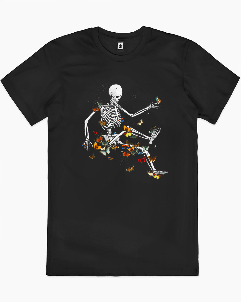 Skeleton and Butterflies T-Shirt