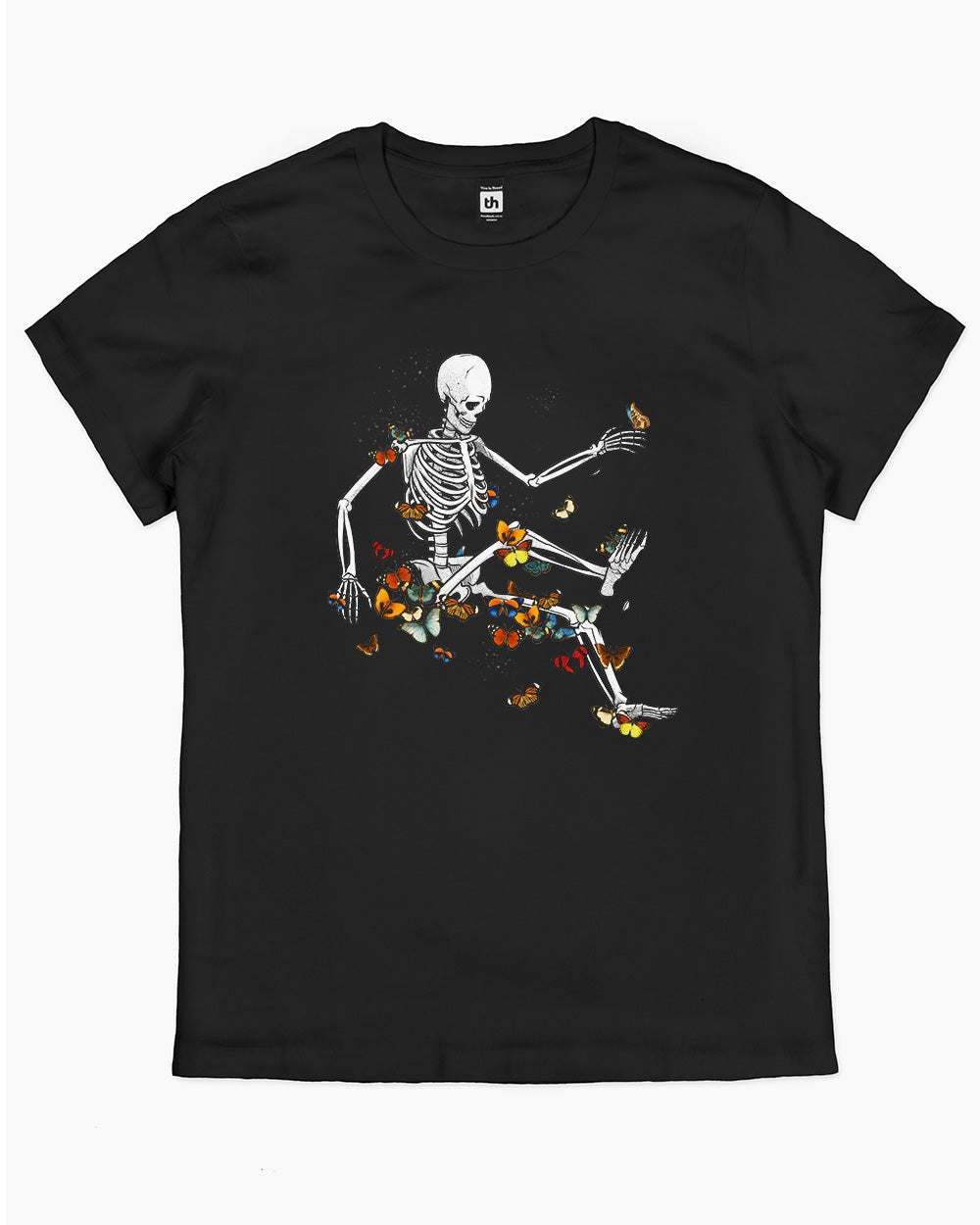 Skeleton and Butterflies T-Shirt