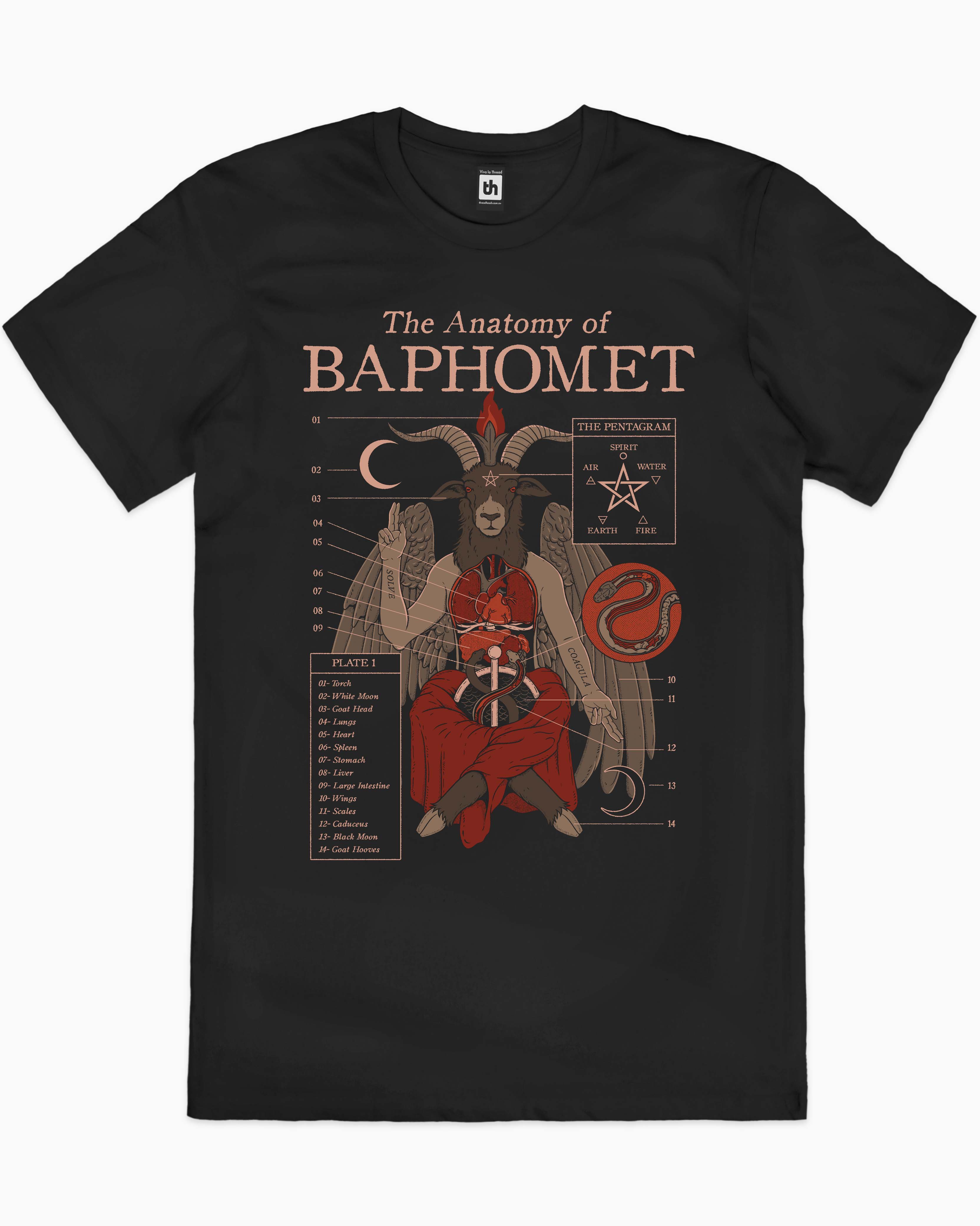 The Anatomy Of Baphomet T-Shirt