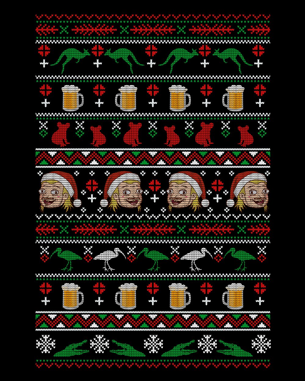 Aussie Ugly Sweater T-Shirt