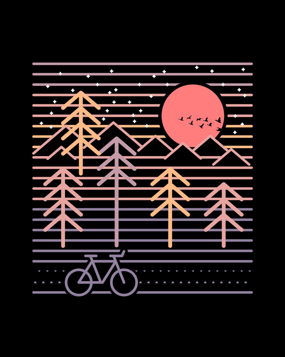 Bike Scene T-Shirt