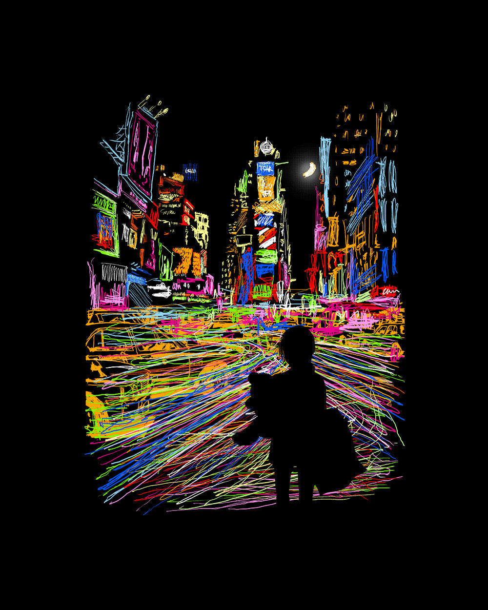 The City that Never Sleeps Kids T-Shirt