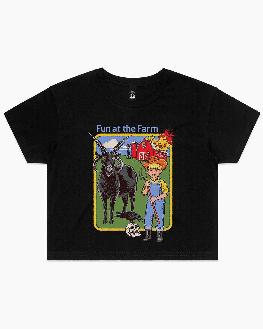 Fun at the Farm Crop Tee