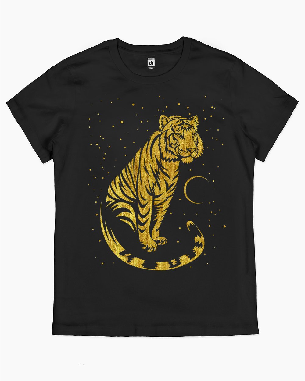 Golden Tribal Tiger T-Shirt