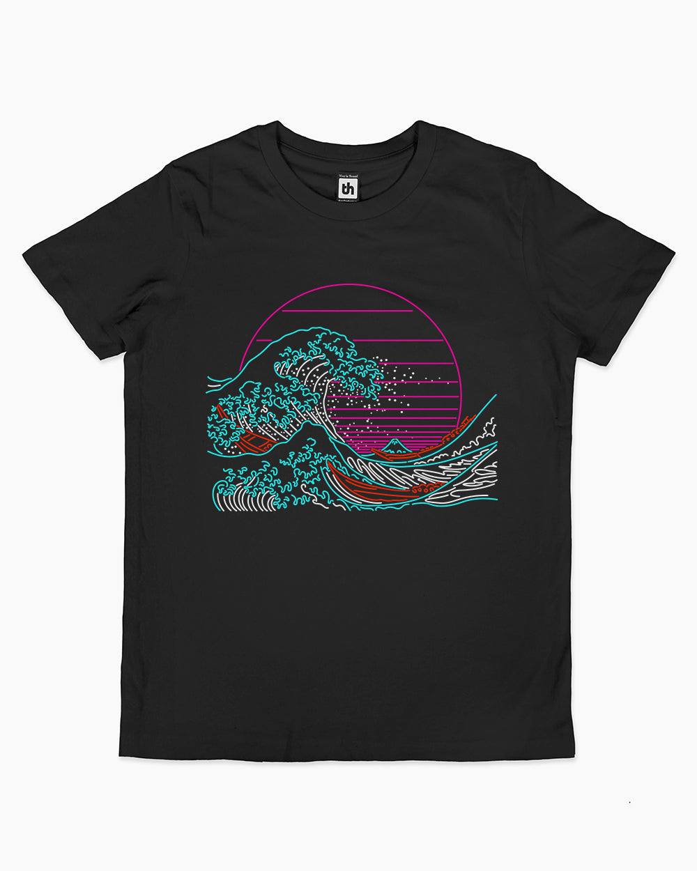 Great Neon Wave Kids T-Shirt