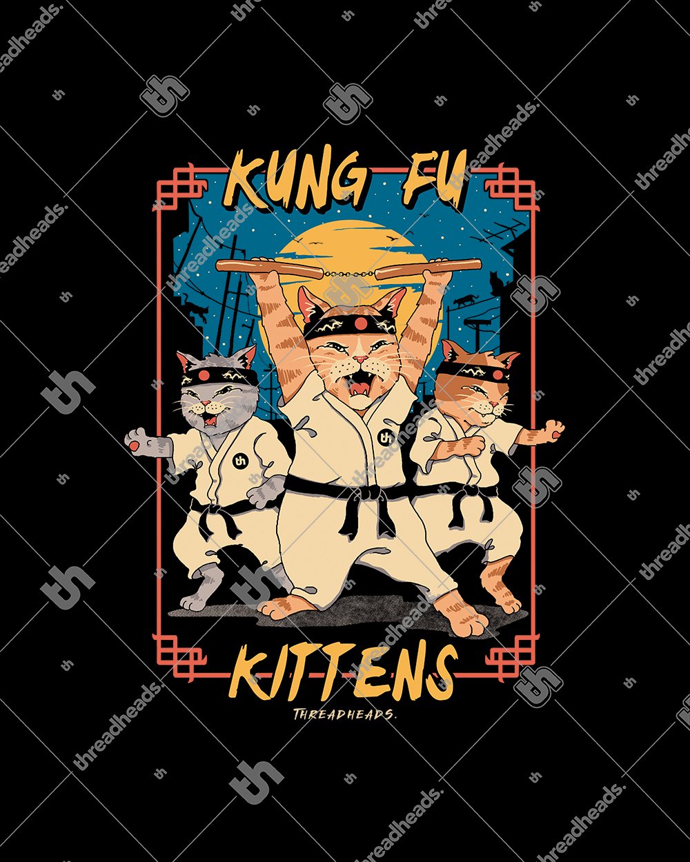 Kung Fu Kittens Tank