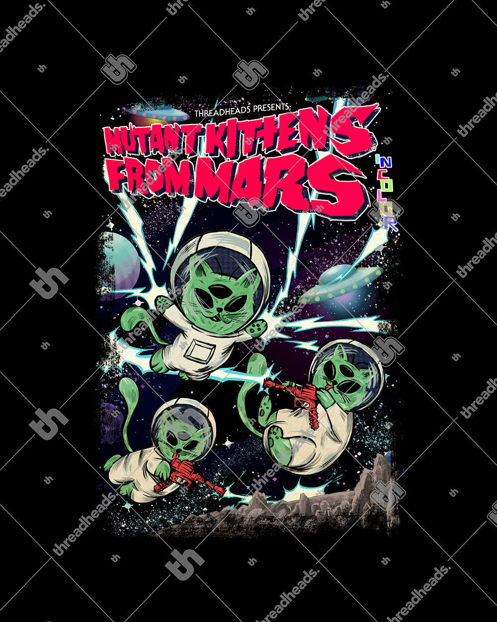 Mutant Kittens from Mars T-Shirt