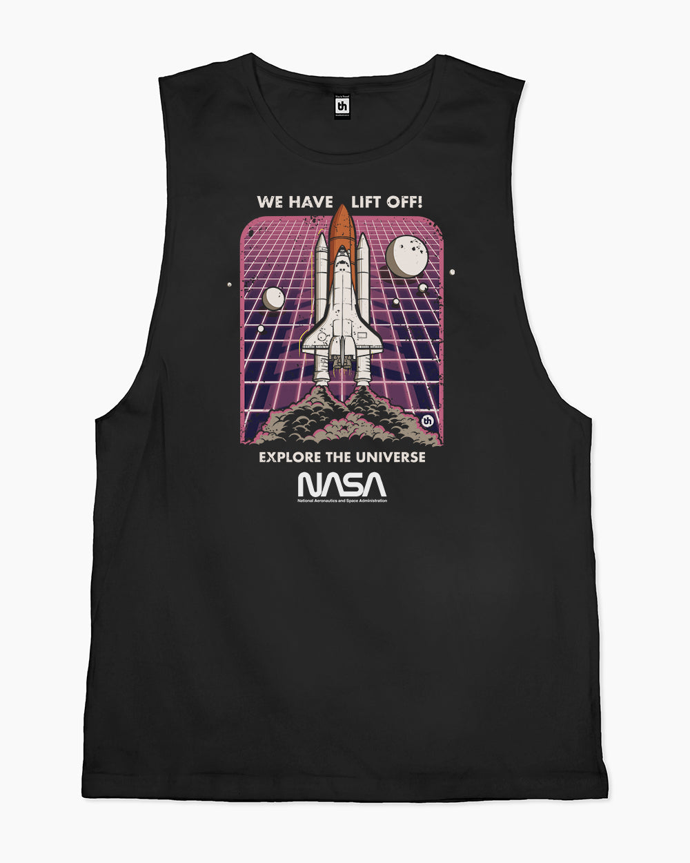 NASA Blast Off Tank