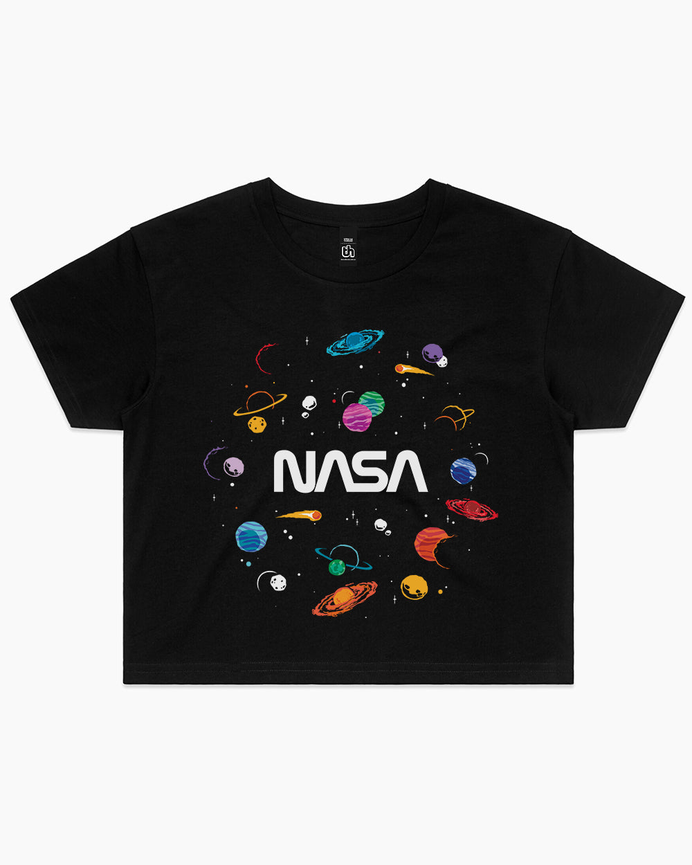 NASA Planets Crop Tee