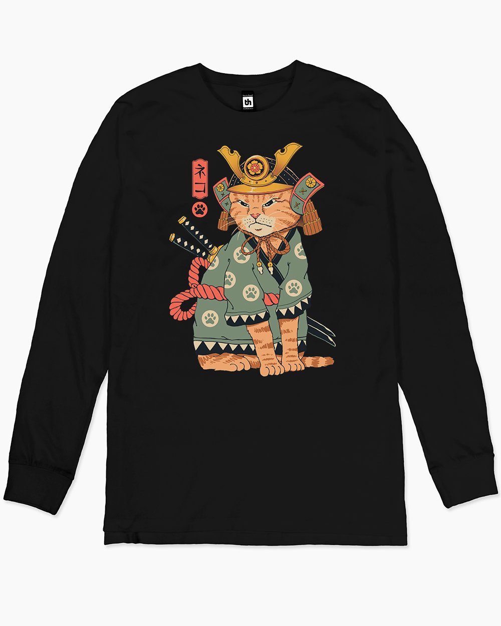 Neko Samurai Long Sleeve