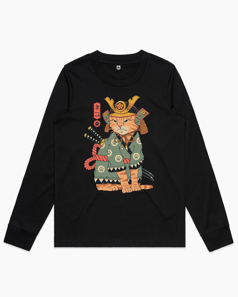 Neko Samurai Long Sleeve