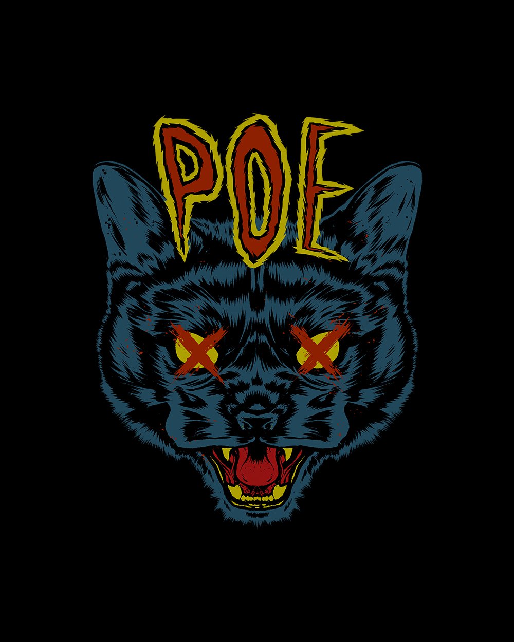 Poe's Cat T-Shirt