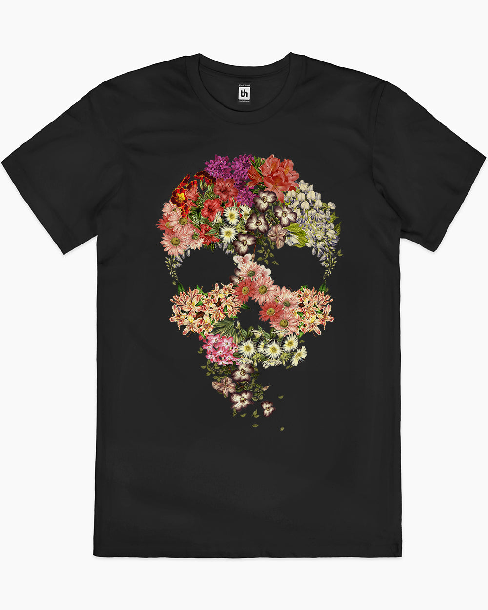 Skull Floral Decay T-Shirt