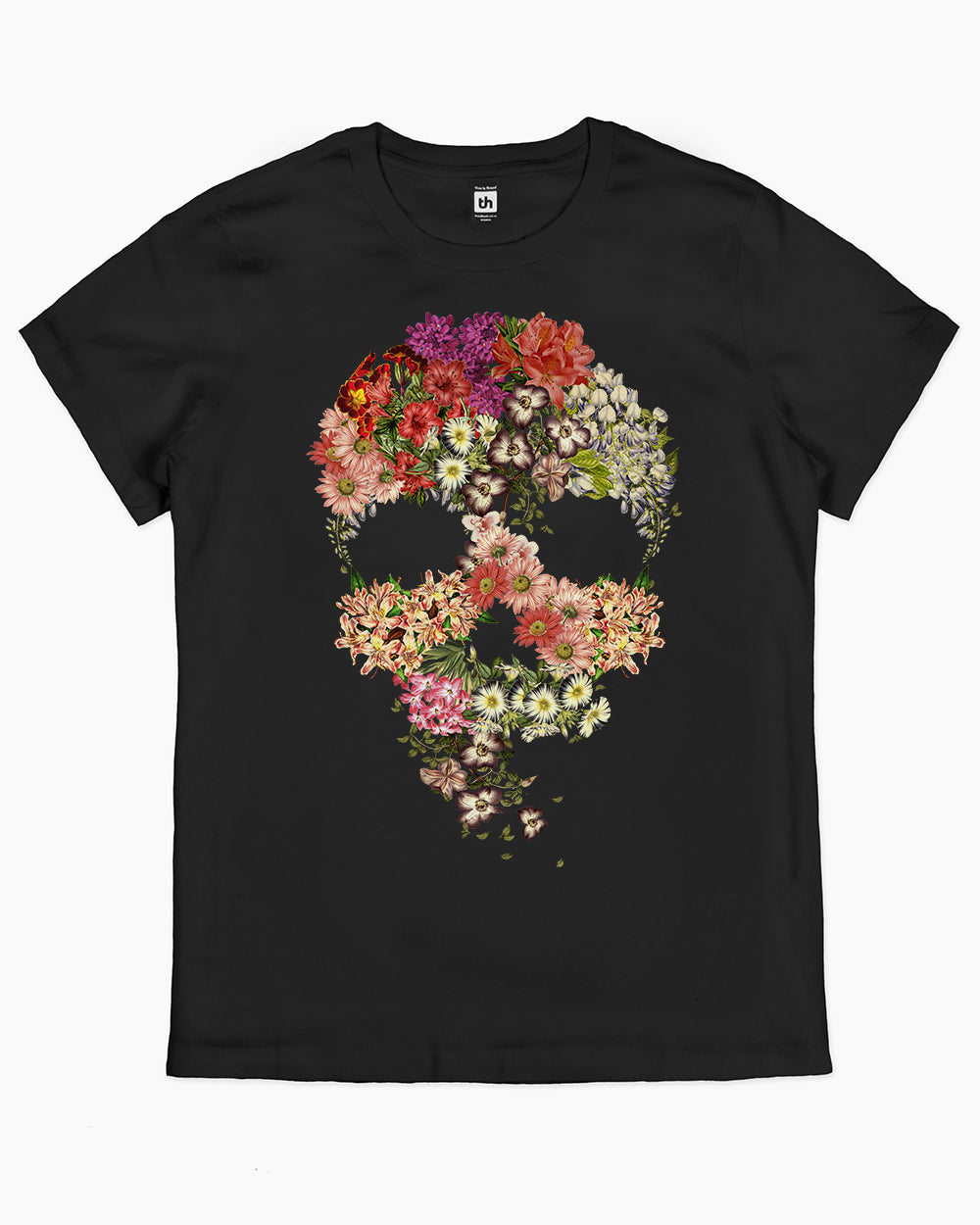 Skull Floral Decay T-Shirt