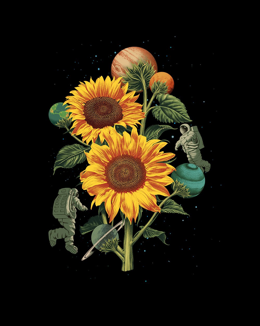 Sun Flowers T-Shirt