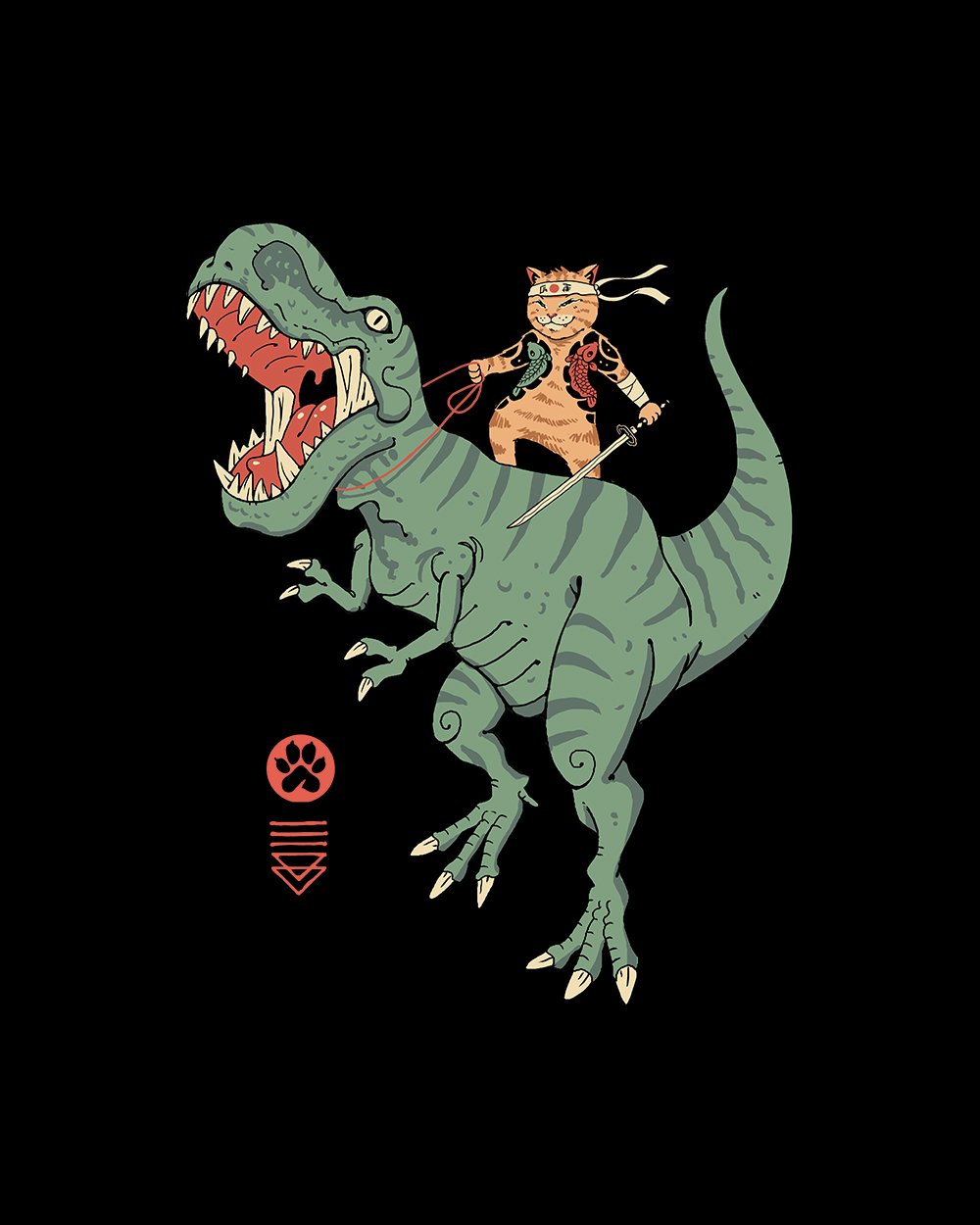 T-Rex Catana T-Shirt